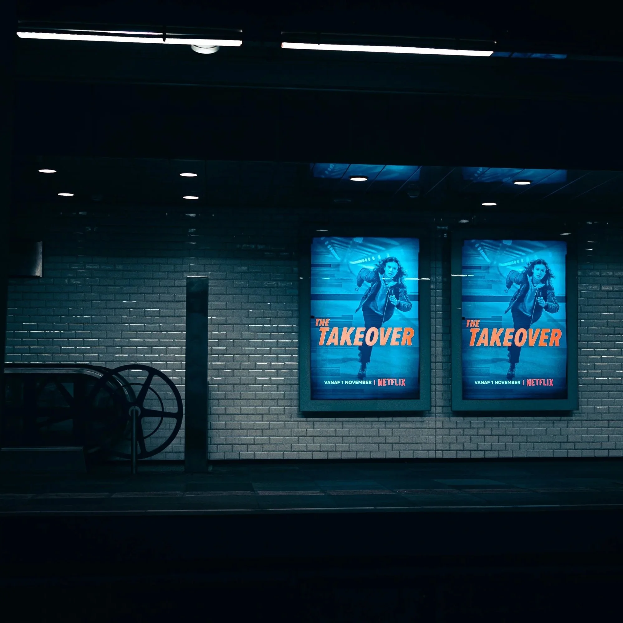 NETFLIX // The Takeover Hacked OOH