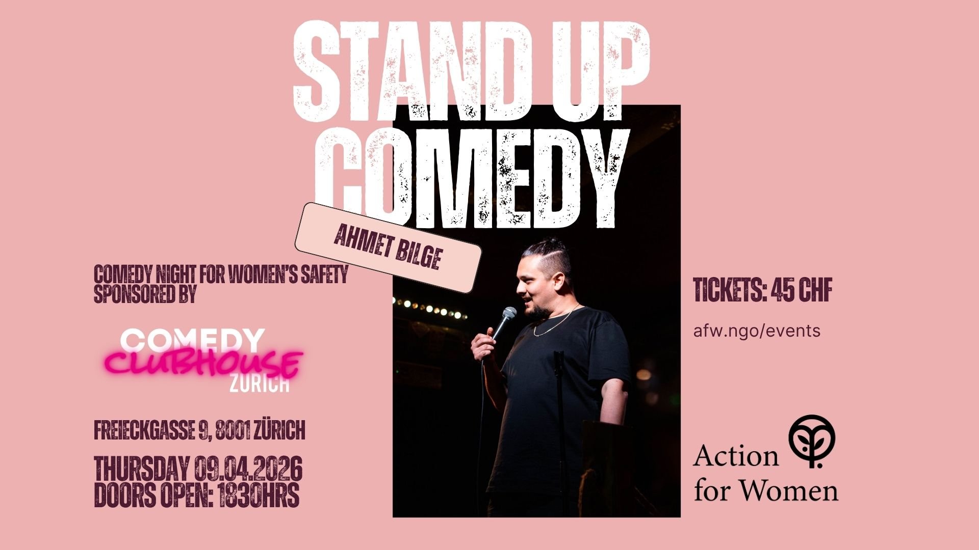 Stand Up for Women: Ahmet Bilge Live