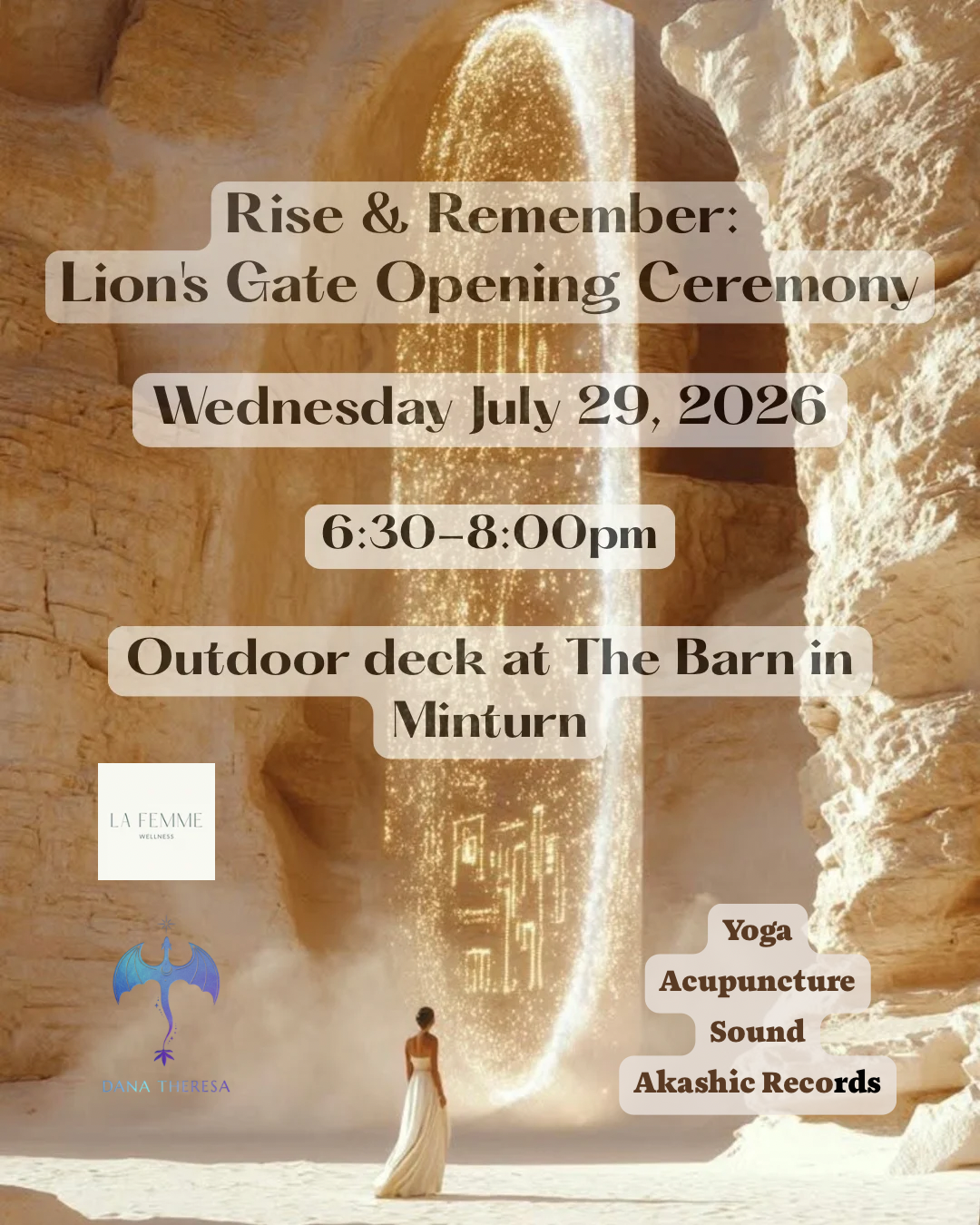 Rise & Remember: Lion's Gate Opening Ceremony