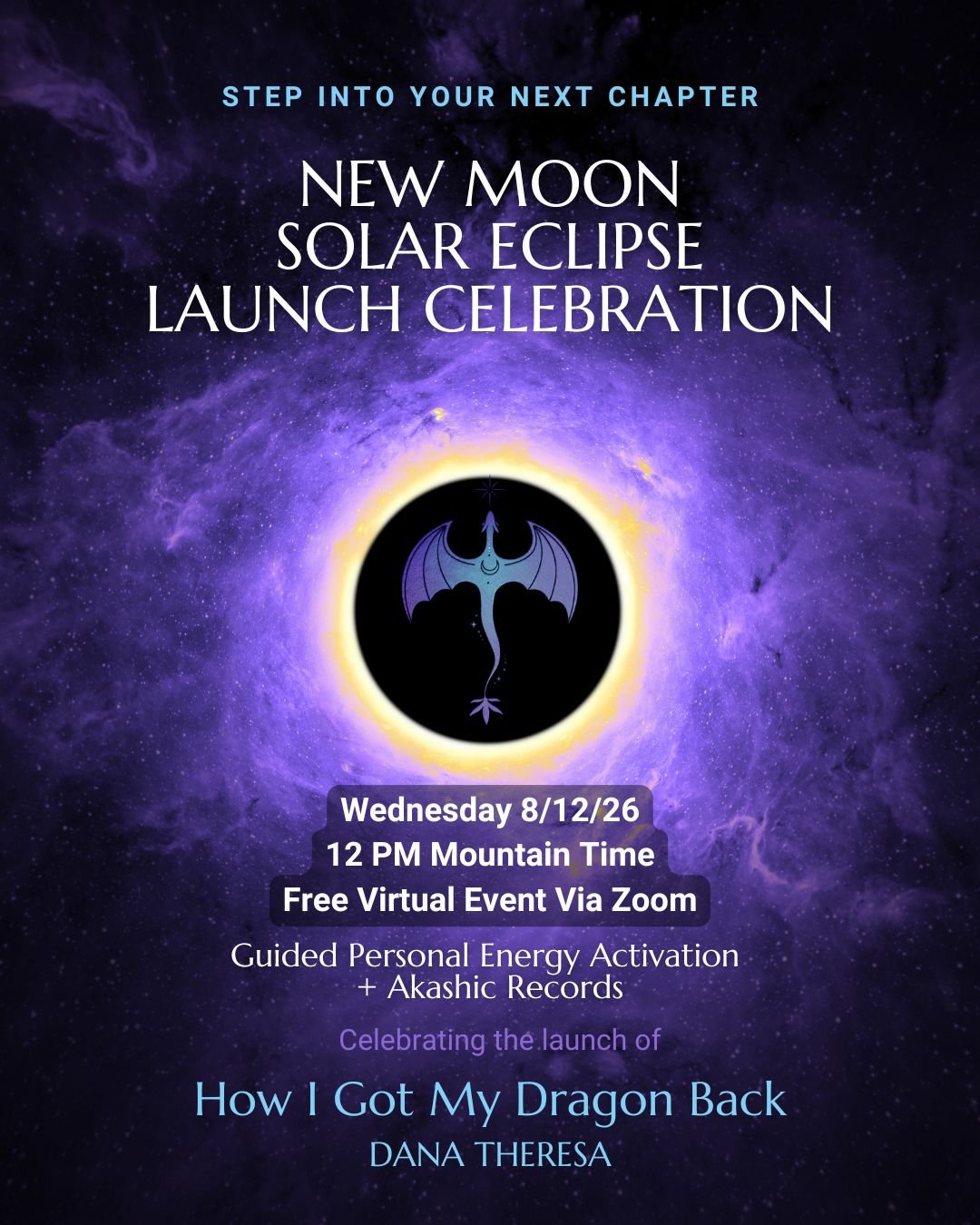 New Moon Solar Eclipse Launch Celebration