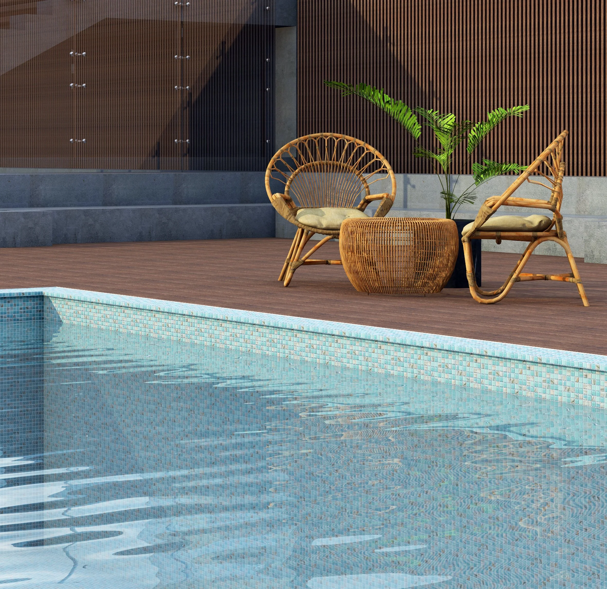 Reflections Pearl Pool Mosaics