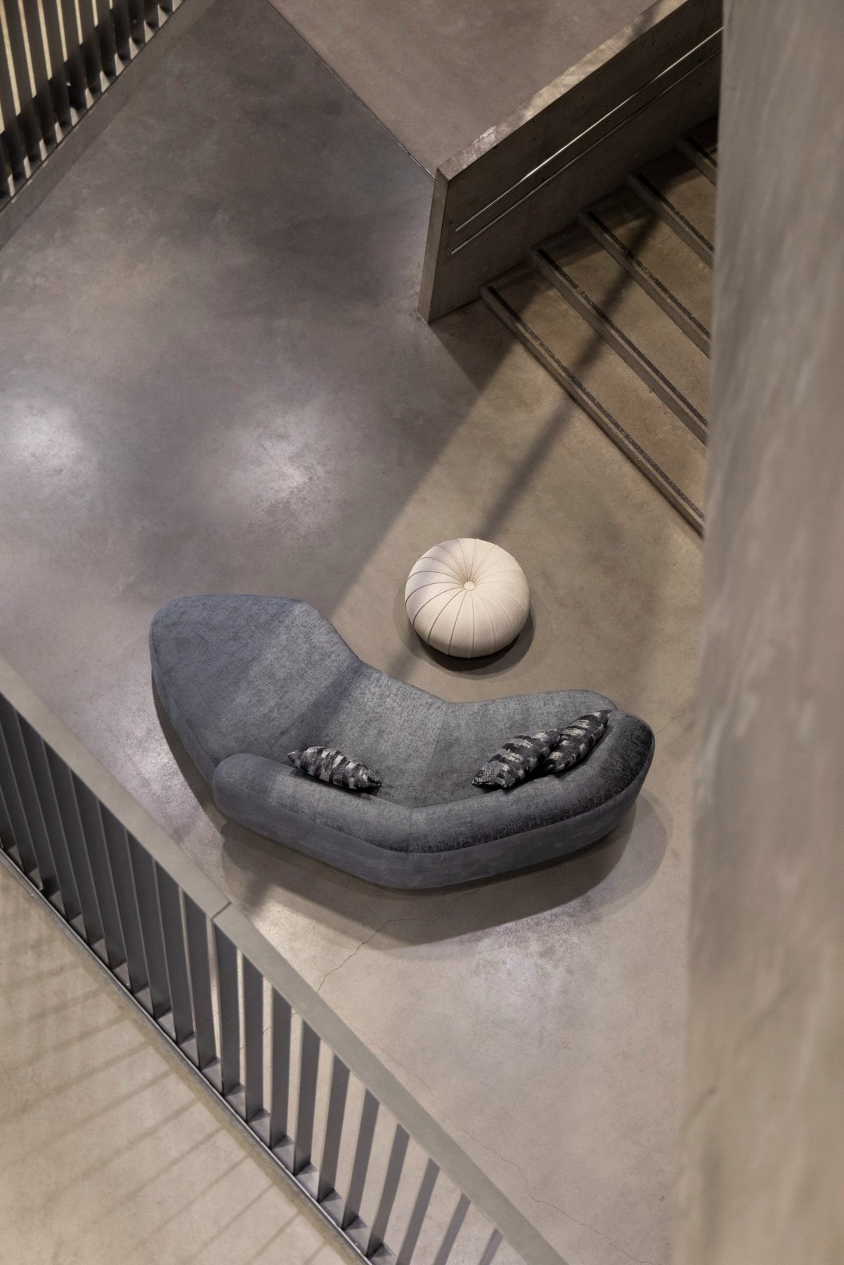 Bold and charming, the Attilio sofa by Carola Rytsölä, part of the Fleming Collection, redefines traditional seating with its unique, spontaneous design.