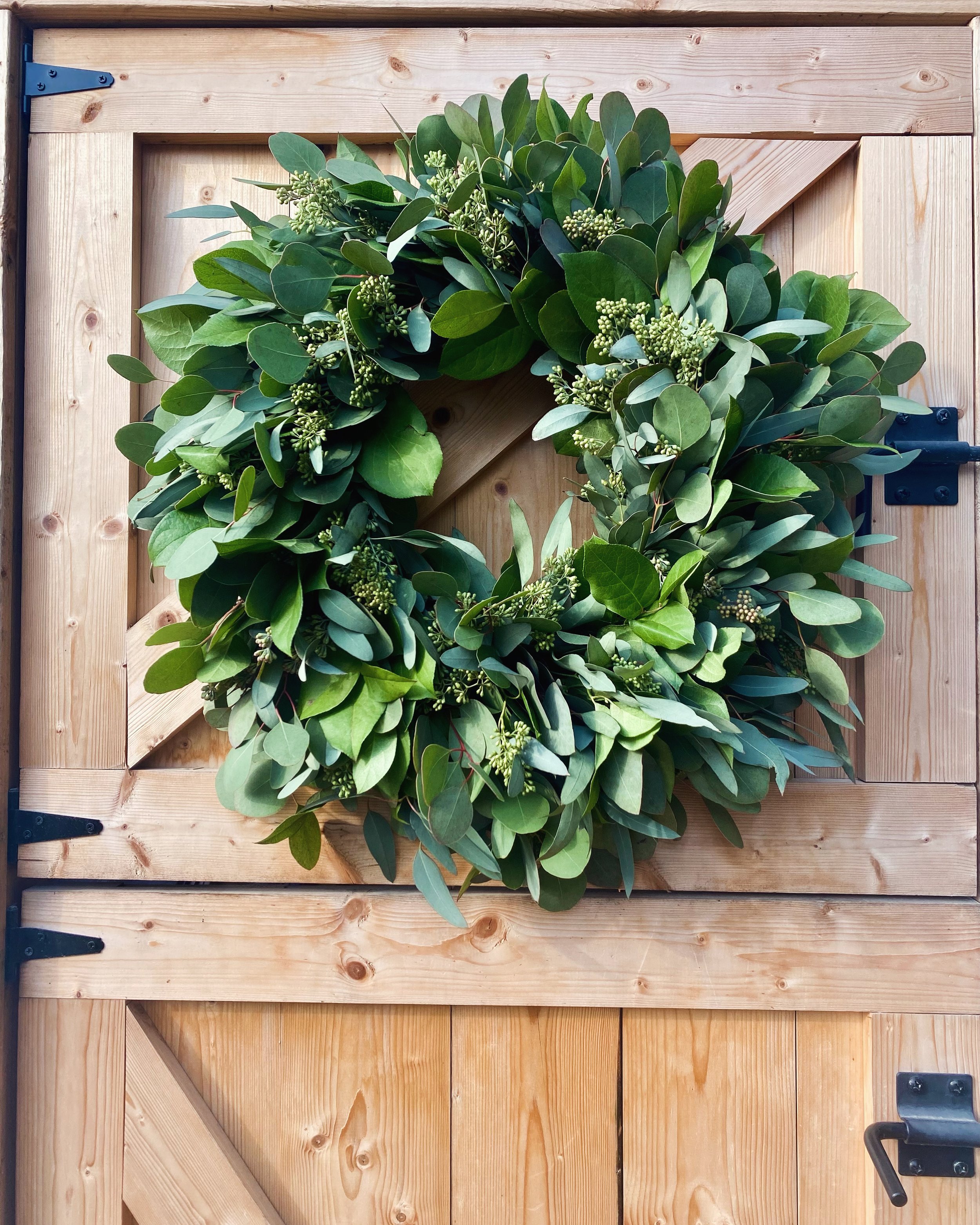 Mixed Eucalyptus Wreath