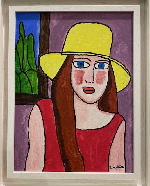 David Singleton Woman with Yellow Hat.jpg