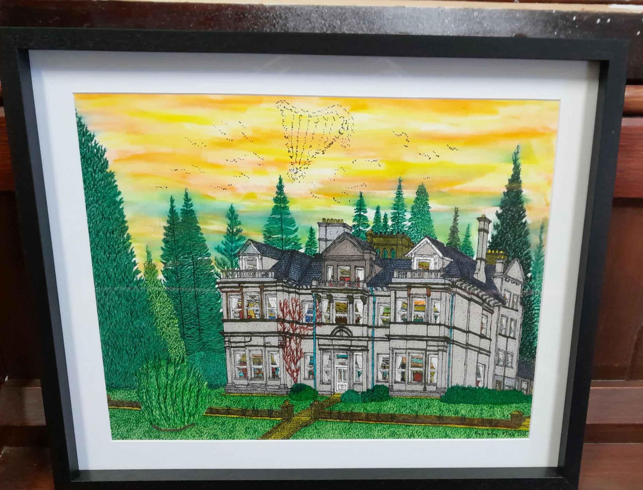 "Clonalis House, Castlerea, Co. Roscommon" by Alan Tarpey