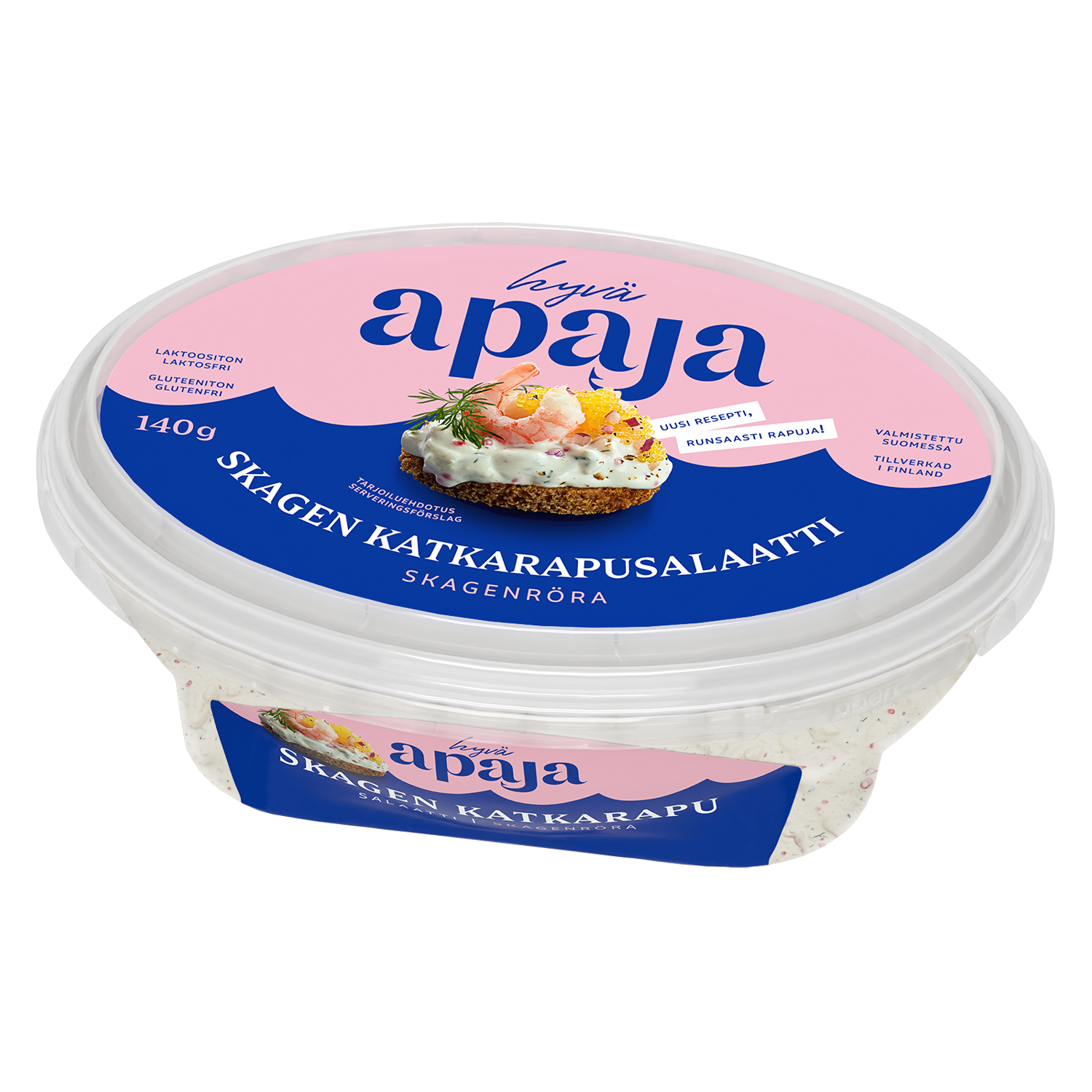 Skagen Katkarapusalaatti 140 G PNM Chipsters skagen-katkarapusalaatti-140-g-pnm-chipsters