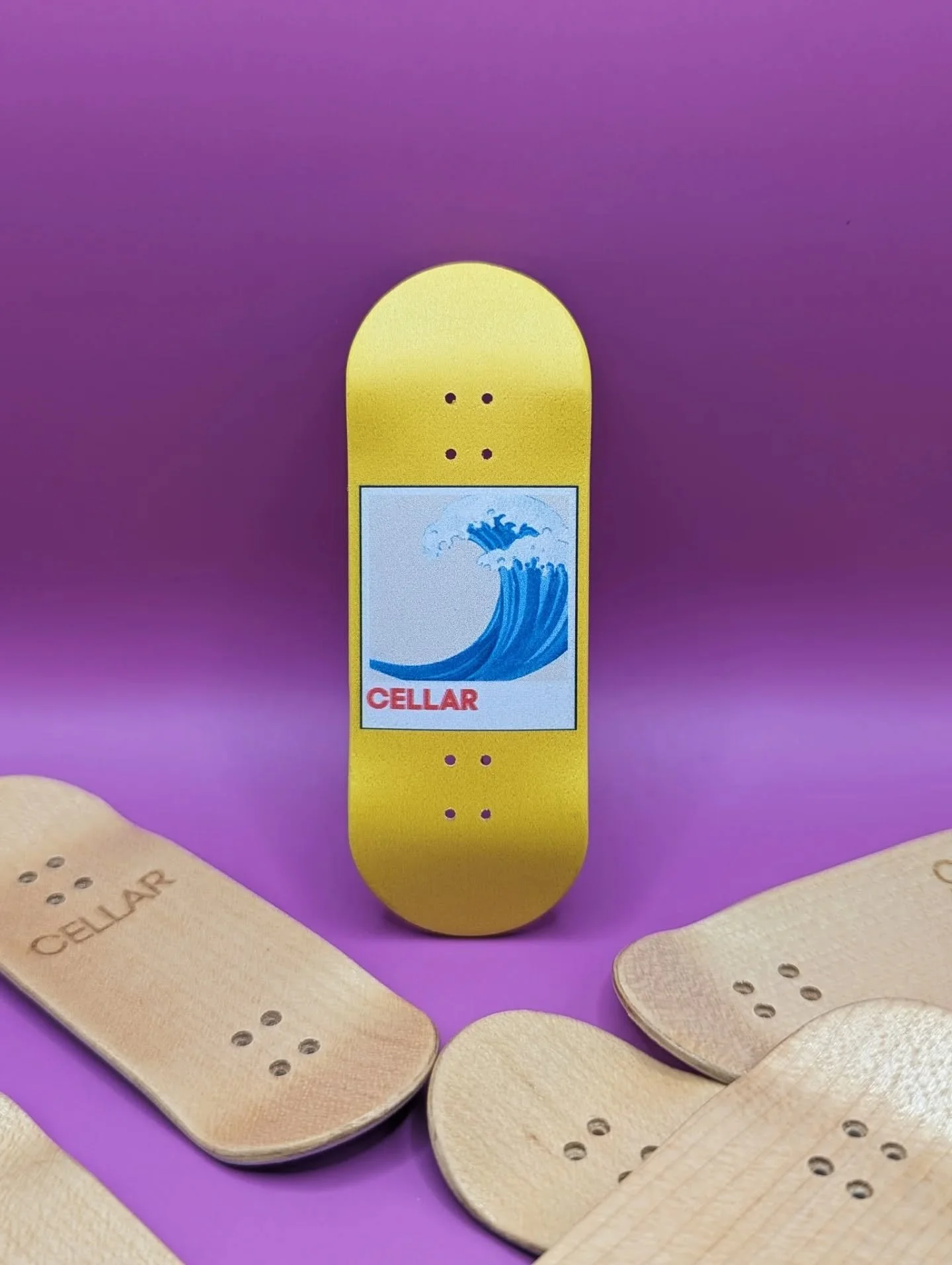 C E L L A R - Bold colours meeting bold designs.
.
.
#fingerboardingisfun 
#fingerboarding 
#fingerboardinguk 
#skateboarding