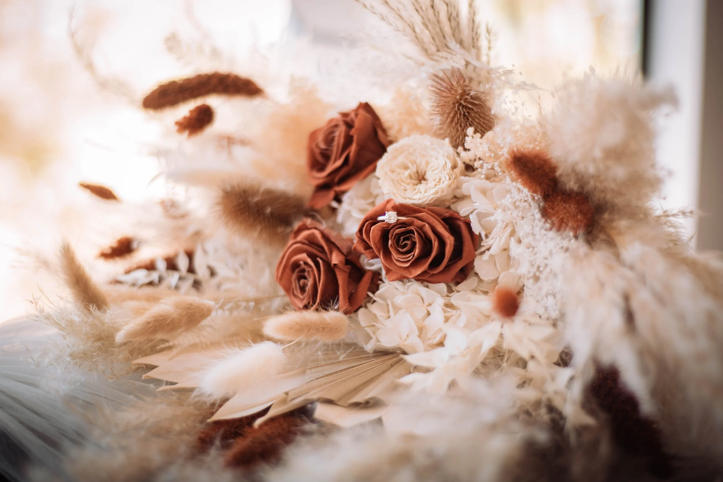 flower bouquet rings