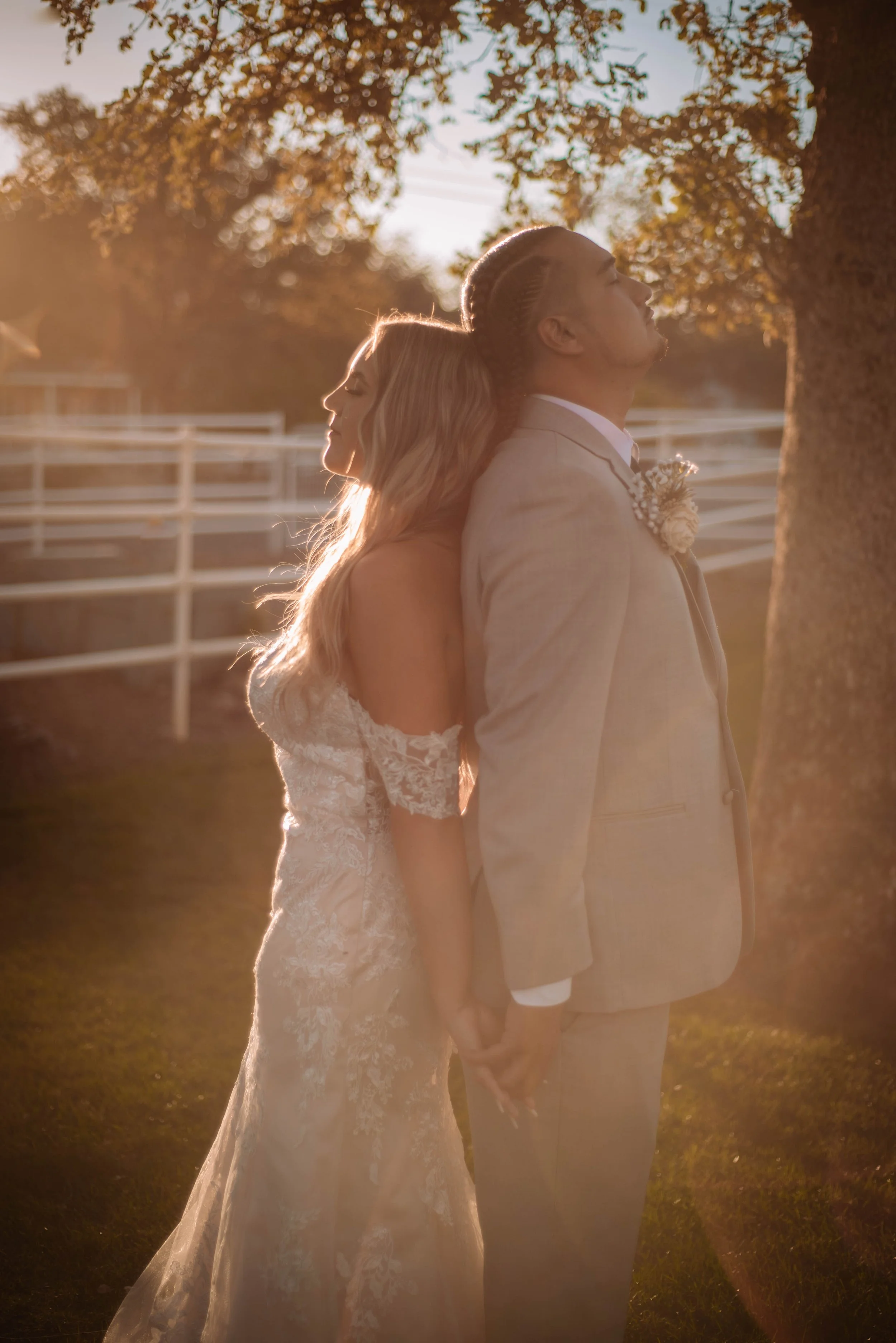 wedding bride and groom