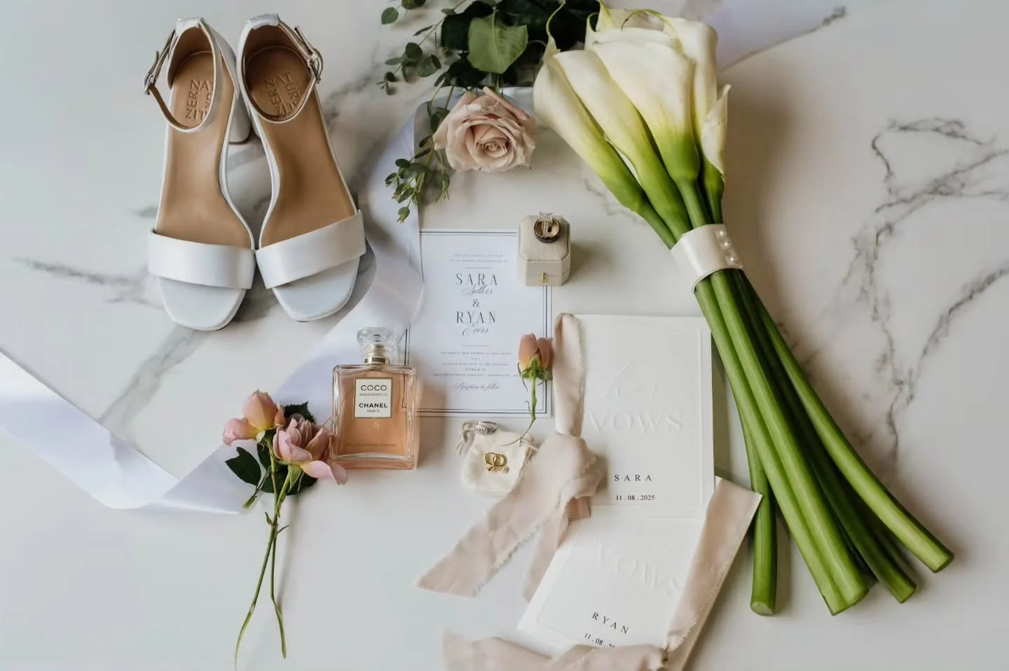 ​✨ Every Detail Counts. ✨ 

A gorgeous flat lay isn't just a photo; it's a preserved piece of the high-end artistry and personality woven into your wedding day. From the bespoke invitations to the perfect heirloom ring, these shots are non-negotiable