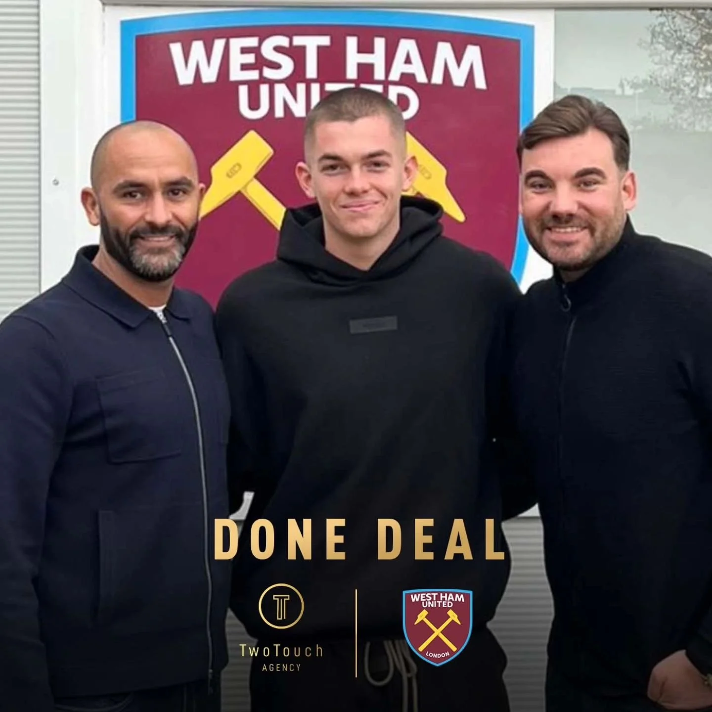 💥 NEW DEAL 💥

We are delighted to announce @finherrick has signed a new deal at @westham

Congratulations, Fin, from all the team at Two Touch Agency!!!!