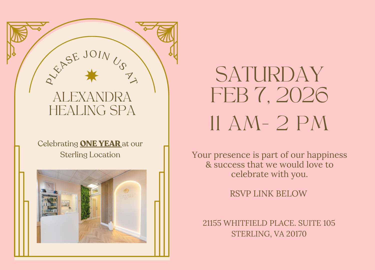 One Year Anniversary Open House Event