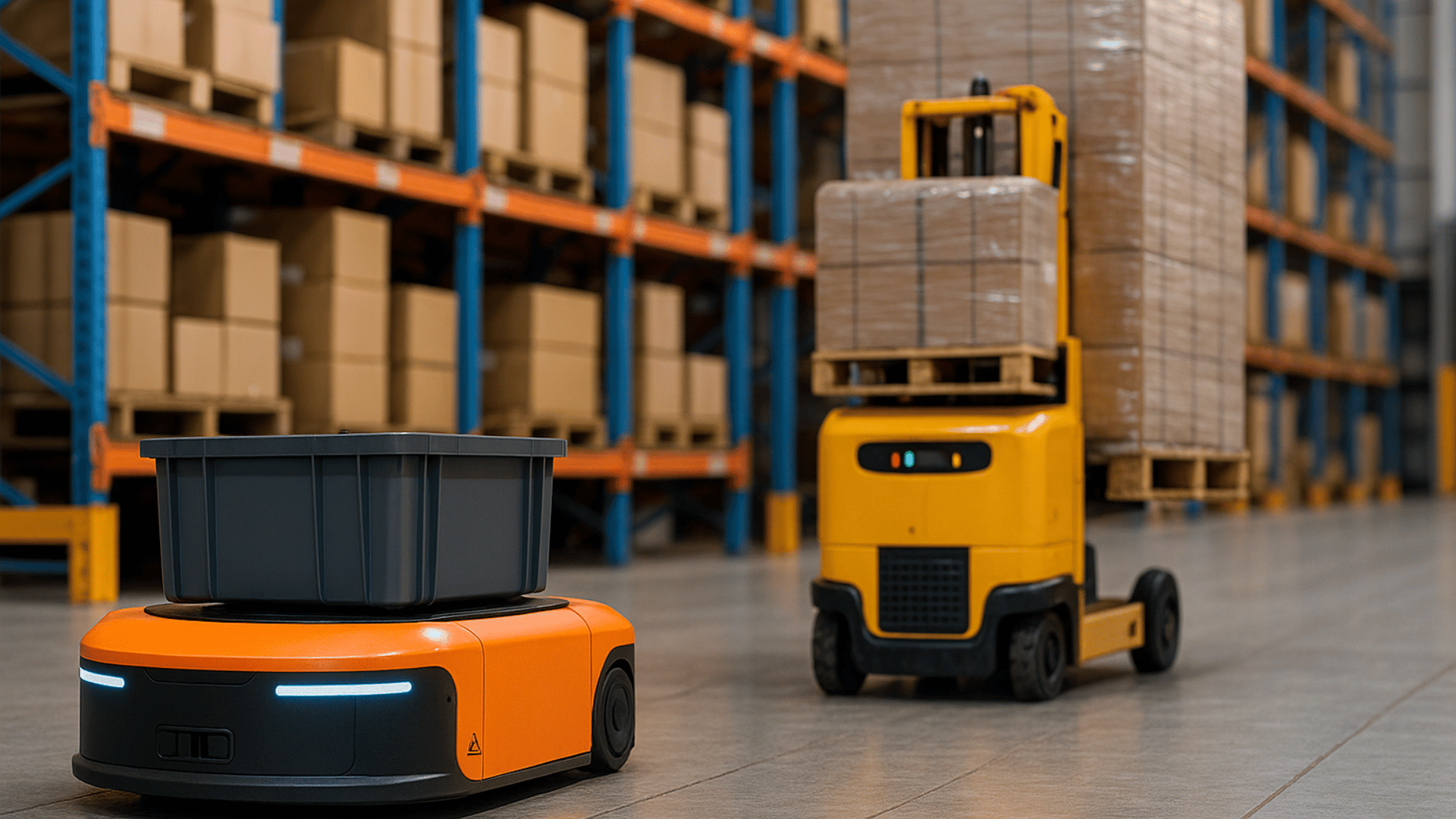 AMRs vs. AGVs: Which Material Handling Robot Do You Need?