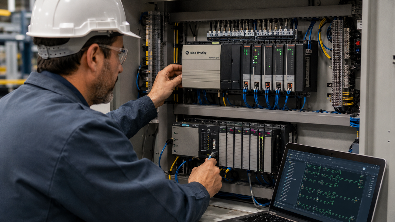 How to Retrofit a Legacy Allen-Bradley PLC Without Dropping Production for a Week