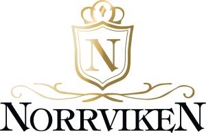 Logo for Norrviken Gardens.