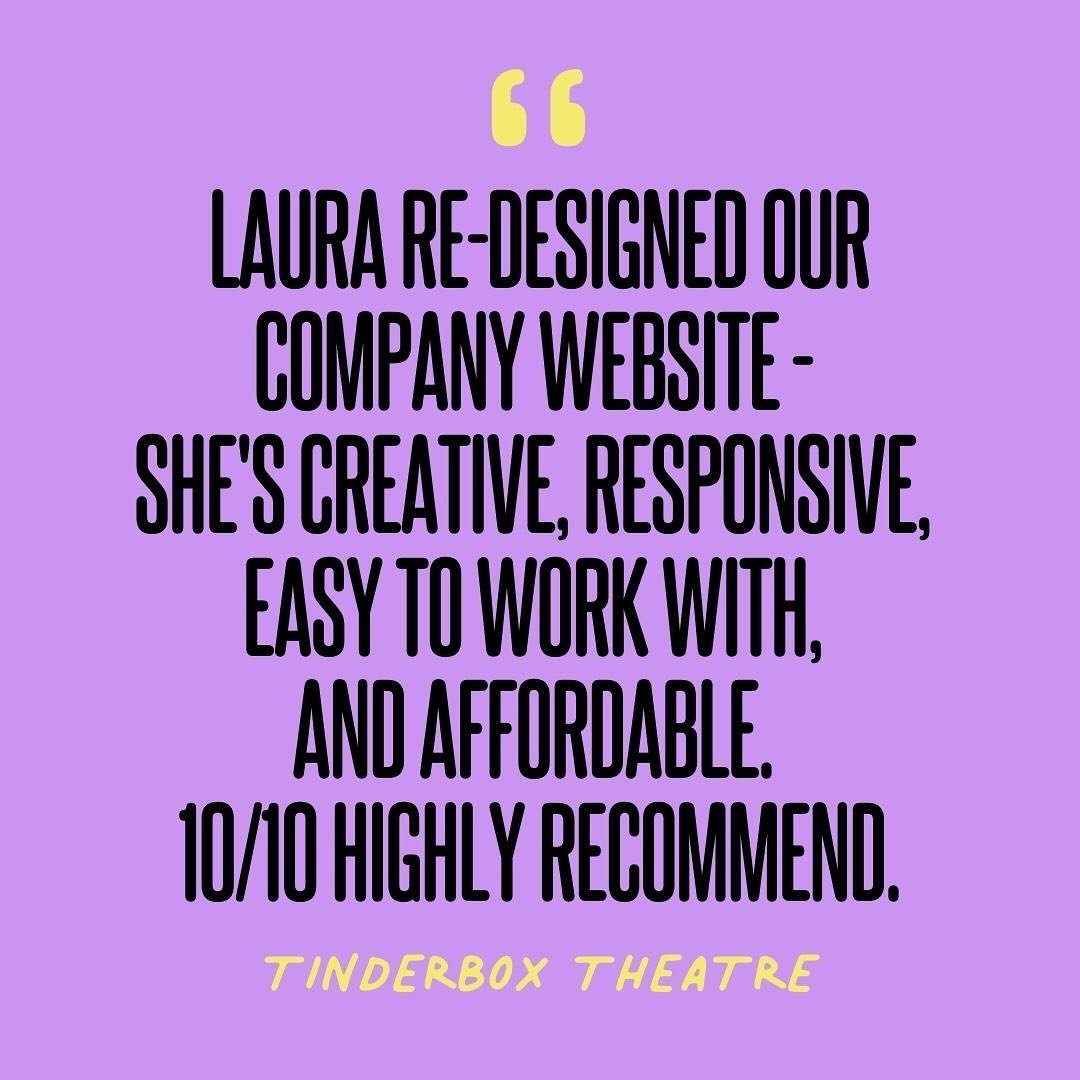 📦 Check out the brand-spanking new website for Tinderbox Theatre, an innovative Belfast-based theatre company. The aim was to reduce the CLUTTER - the simpler the better. They wanted something that was easy to navigate, easy to keep updated, and whi