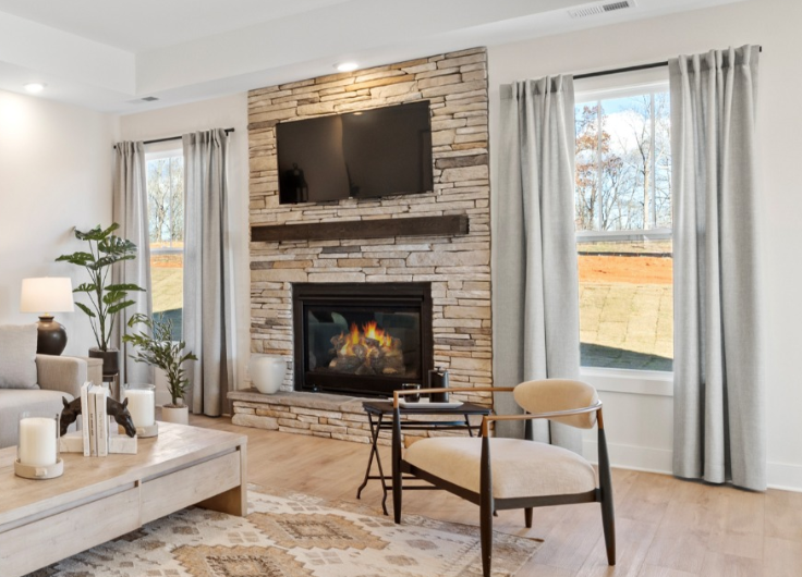 Fireplaces, Surrounds, Hearths — DRB Homes Greenville