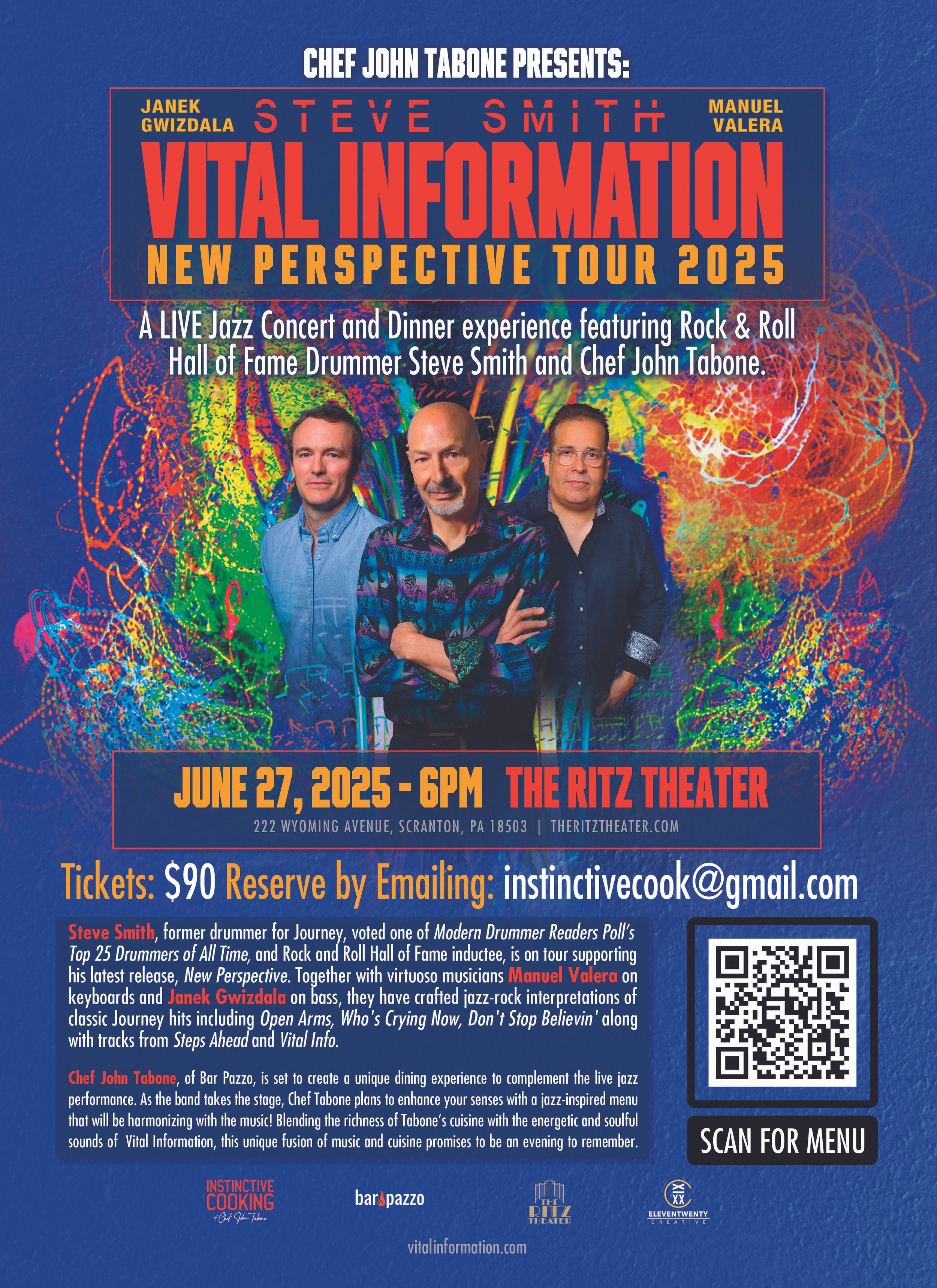 vITAL iNFORMATION: New Perspective tOUR 2025