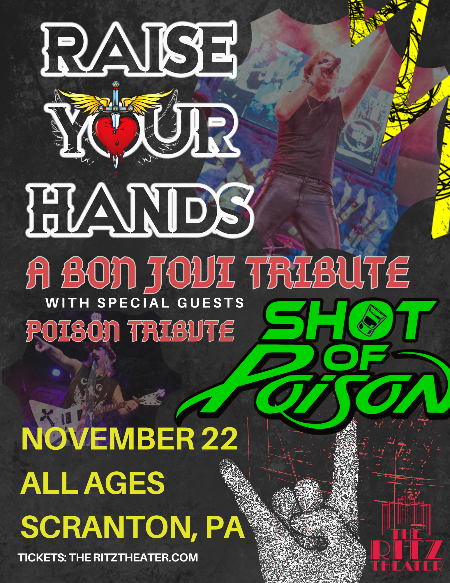 Raise Your Hands & Shot of Poison: Tribute to Bon Jovi and Poison