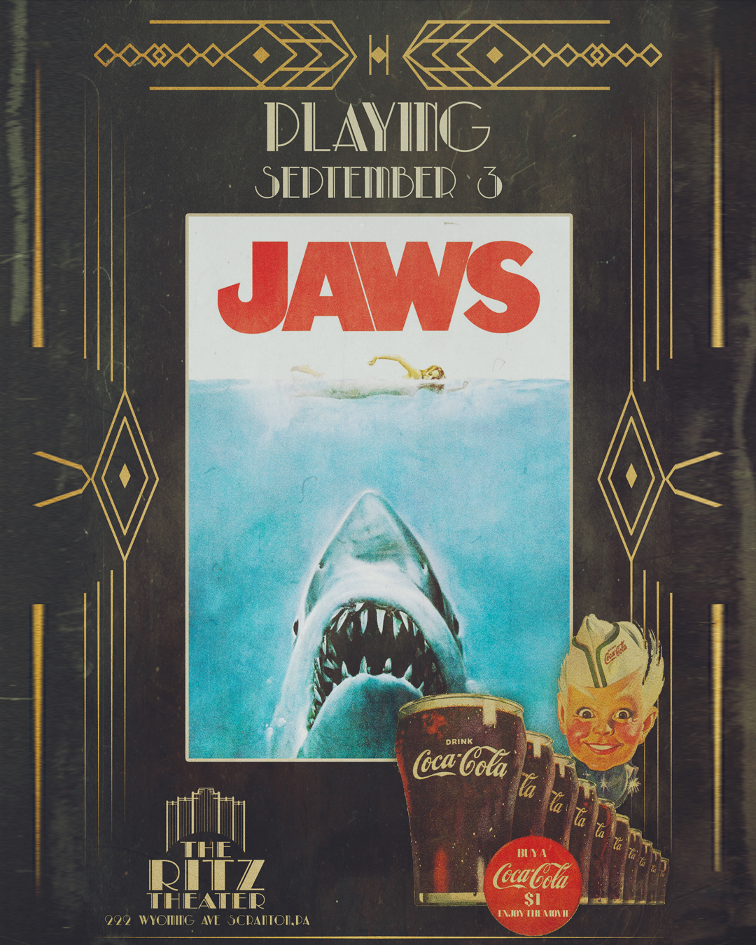 The Coca-Cola Movie Series: Jaws