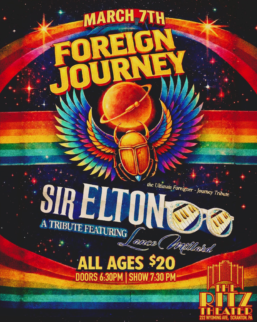 Tribute Night: Foreign Journey &amp; Sir Elton