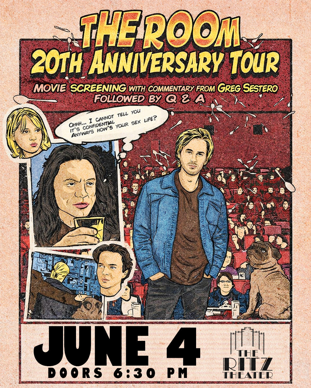 The Room: Movie Screening + Live Commentary & Q&A w/ Greg Sestero