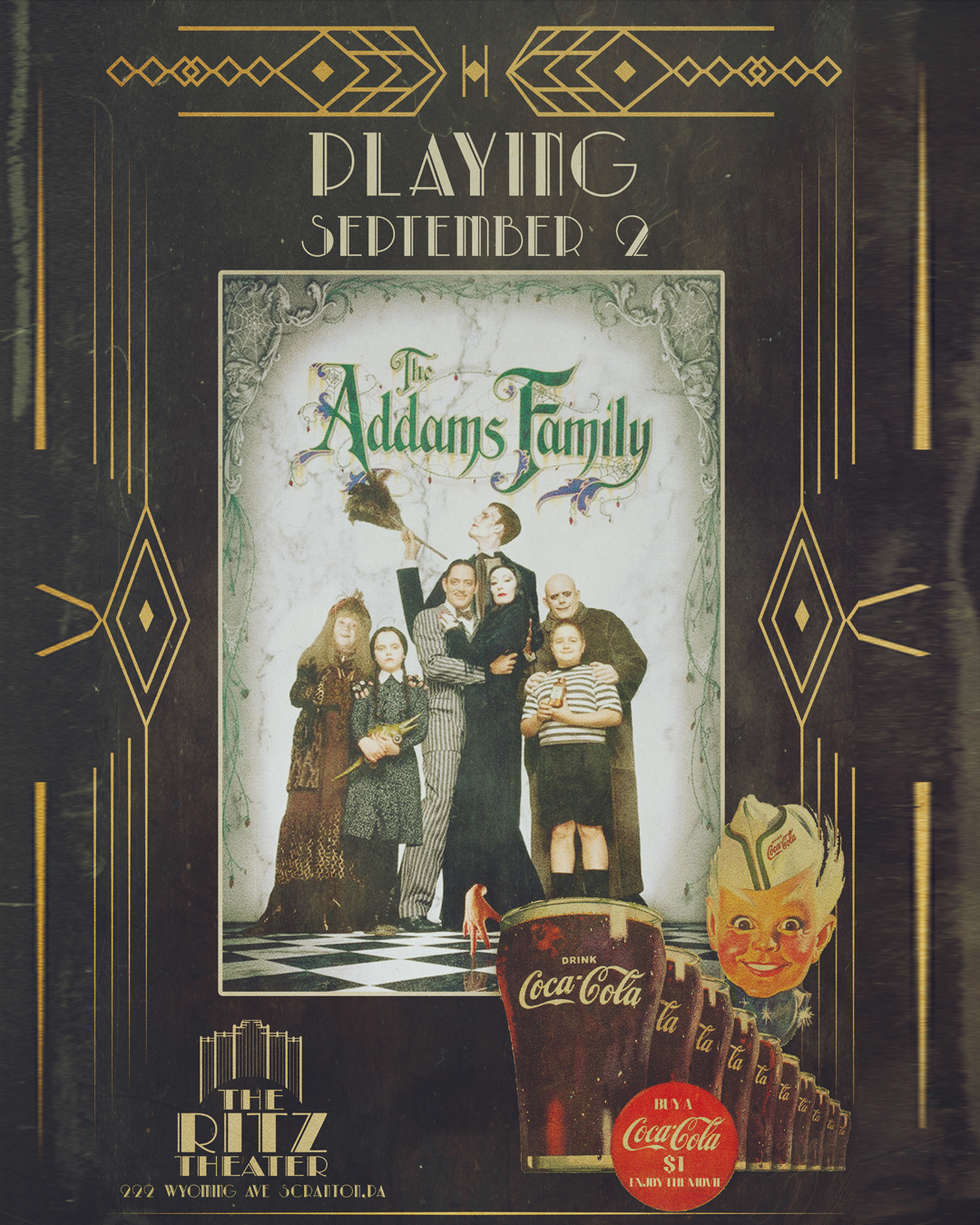 Coca-Cola Movie Series: The Addams Family