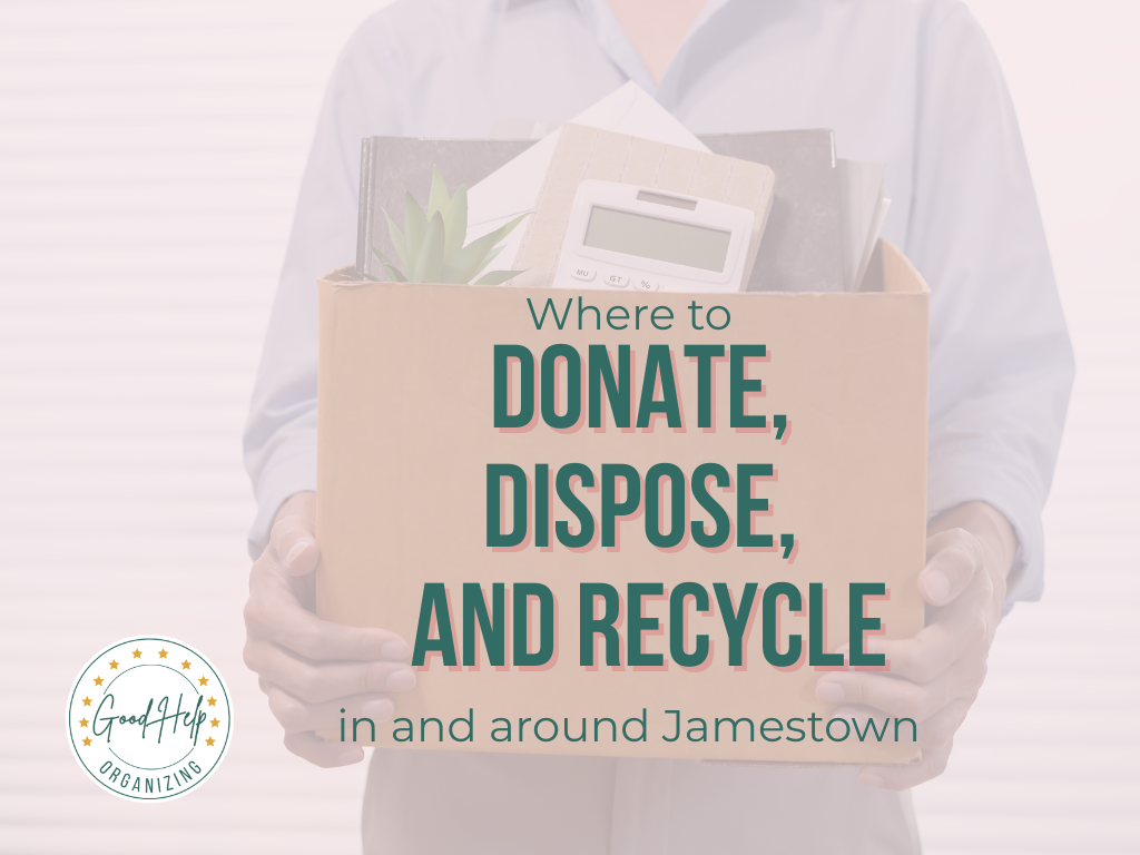 Where to Donate, Recycle, &amp; Dispose in Jamestown, ND