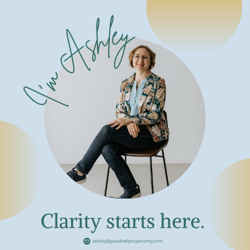 Ashley Strukel of Good Help Organizing is a professional organizer serving Jamestown, ND and the surrounding area.