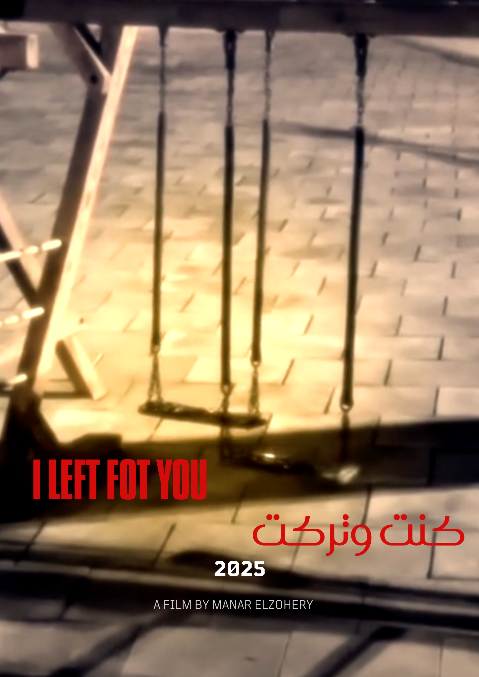 I LEFT FOR YOU