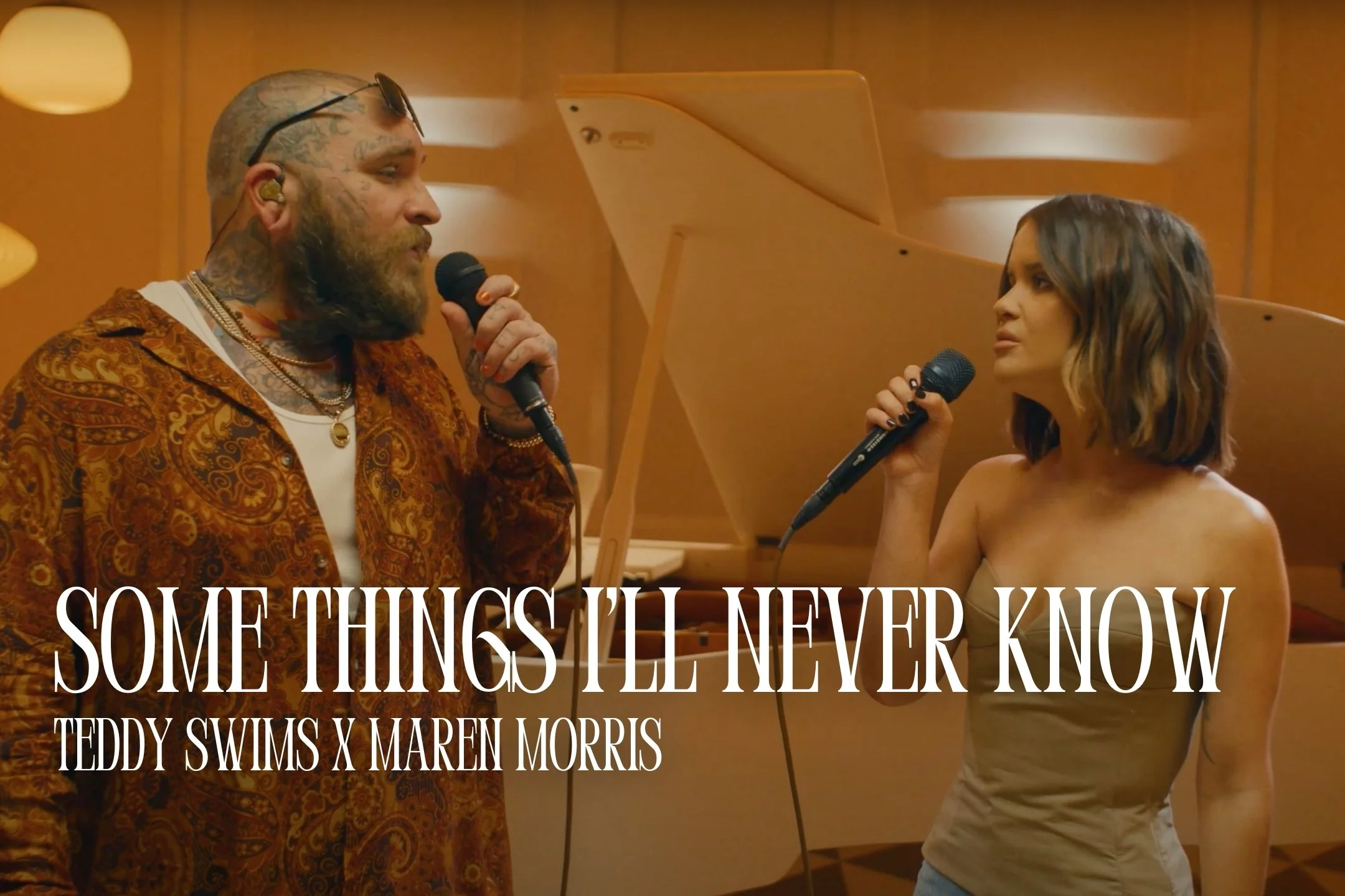 Teddy Swims feat Maren Morris - "Some Things I'll Never Know"
