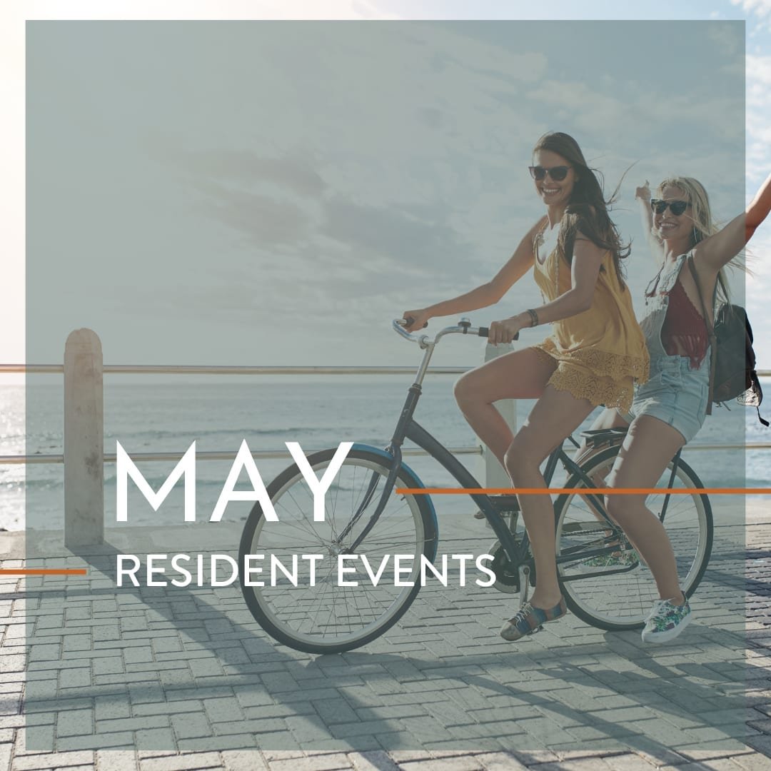 Join us for a month of community connections and fun! Check out our exciting resident events lineup for May. 🎉  #communityliving #residentevents #apartmentliving #MAY #mothersday #tacoparty