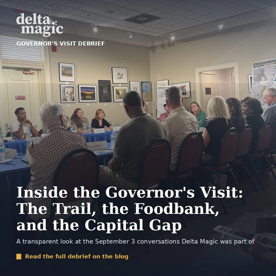 Inside the Governor's Visit: The Trail, the Foodbank, and the Capital Gap