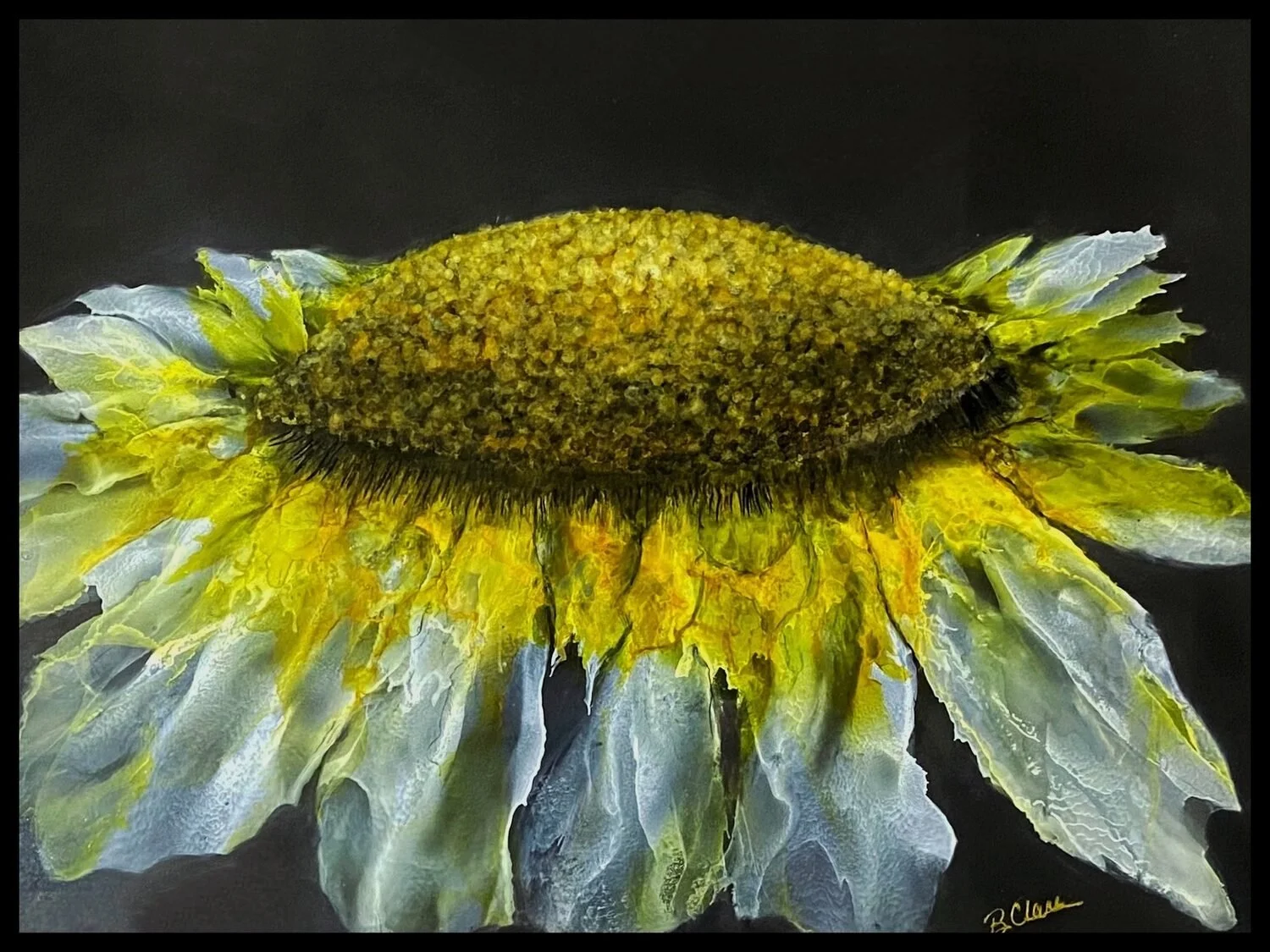 Sunflower Magic by Barb Cark
11 x 14 Mixed Media•
NFS
EMAIL:  bsclark3@aol.com