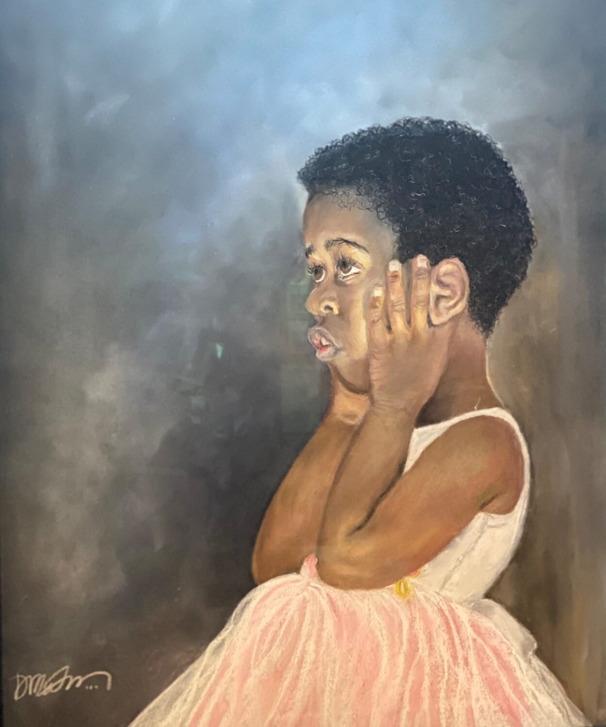 “Tiny Dancer”
24 x 18 Pastel
NFS 
EMAIL:  drmalm@yahoo.com