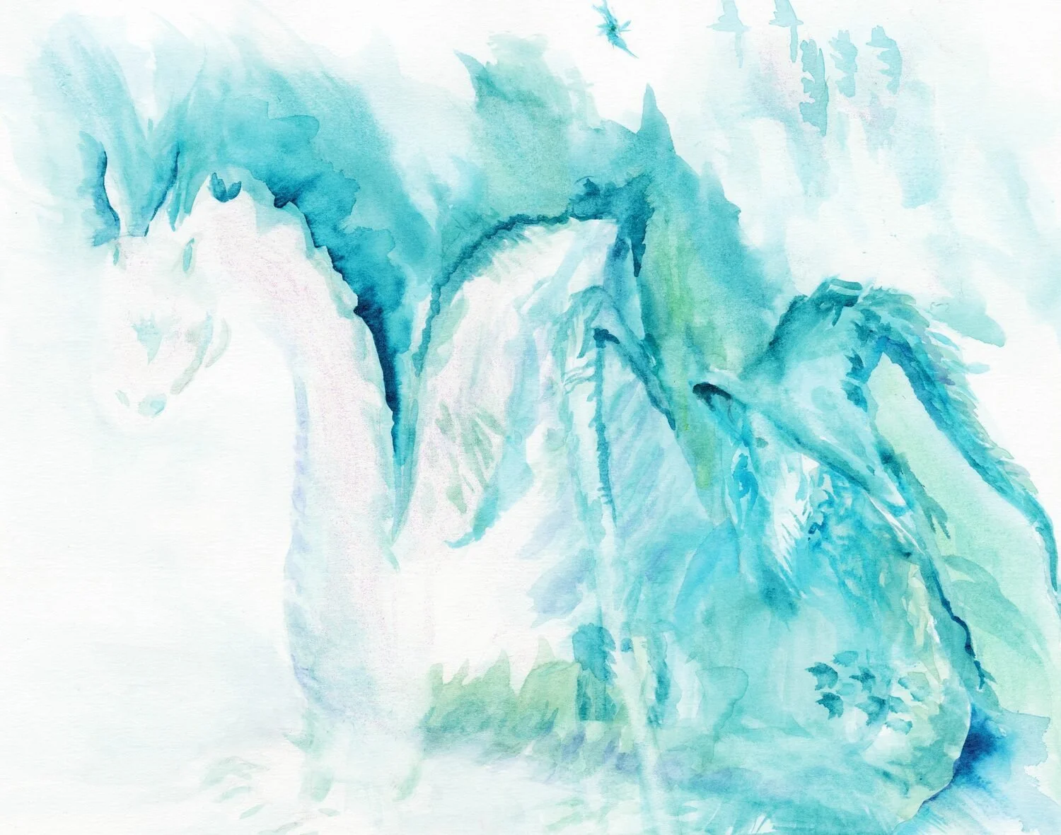 "Dragon Rogues" by Gretch Brummer
10.x12 Watercolor
The original is not for sale, but various size prints are available 
EMAIL:  dadragonlady@gmail.com
