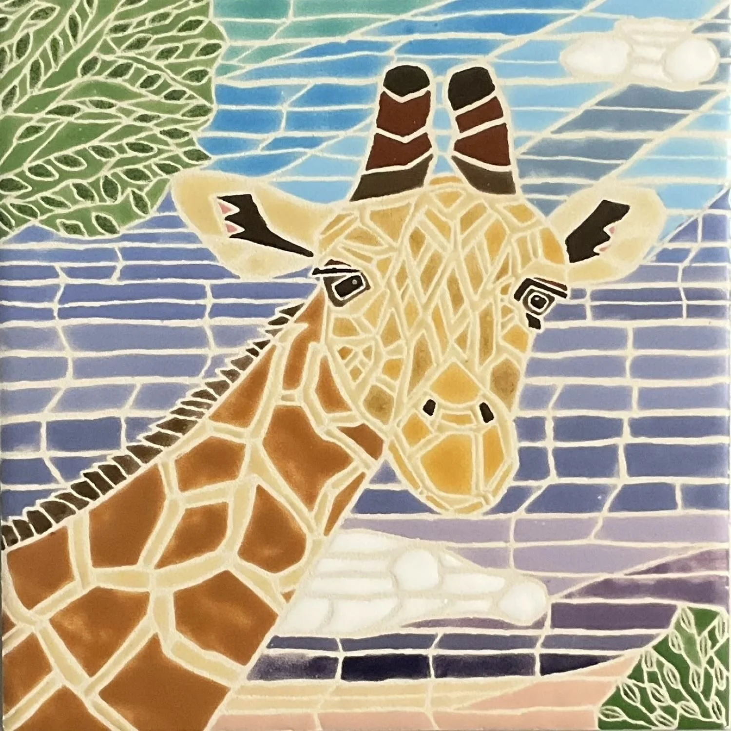 2ND PLACE 3D ART

"Laverne the Giraffe" by Bobbie Maxvill
Ceramics
8" x 8" x 0.25" Ceramic Tile
NSF
EMAIL: bmaxvill@gmail.com