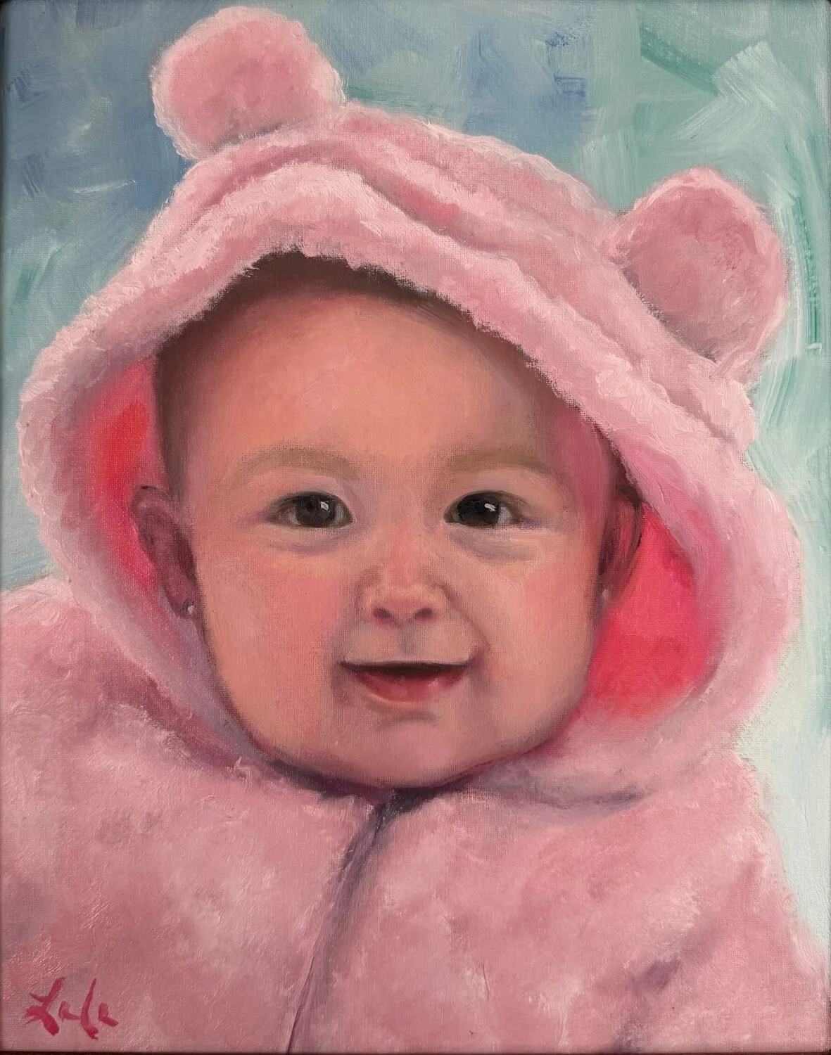 "Mia Rose: A New Beginning"
10 x 8 Oil
EMAIL:  lauralawson2022@gmail.com