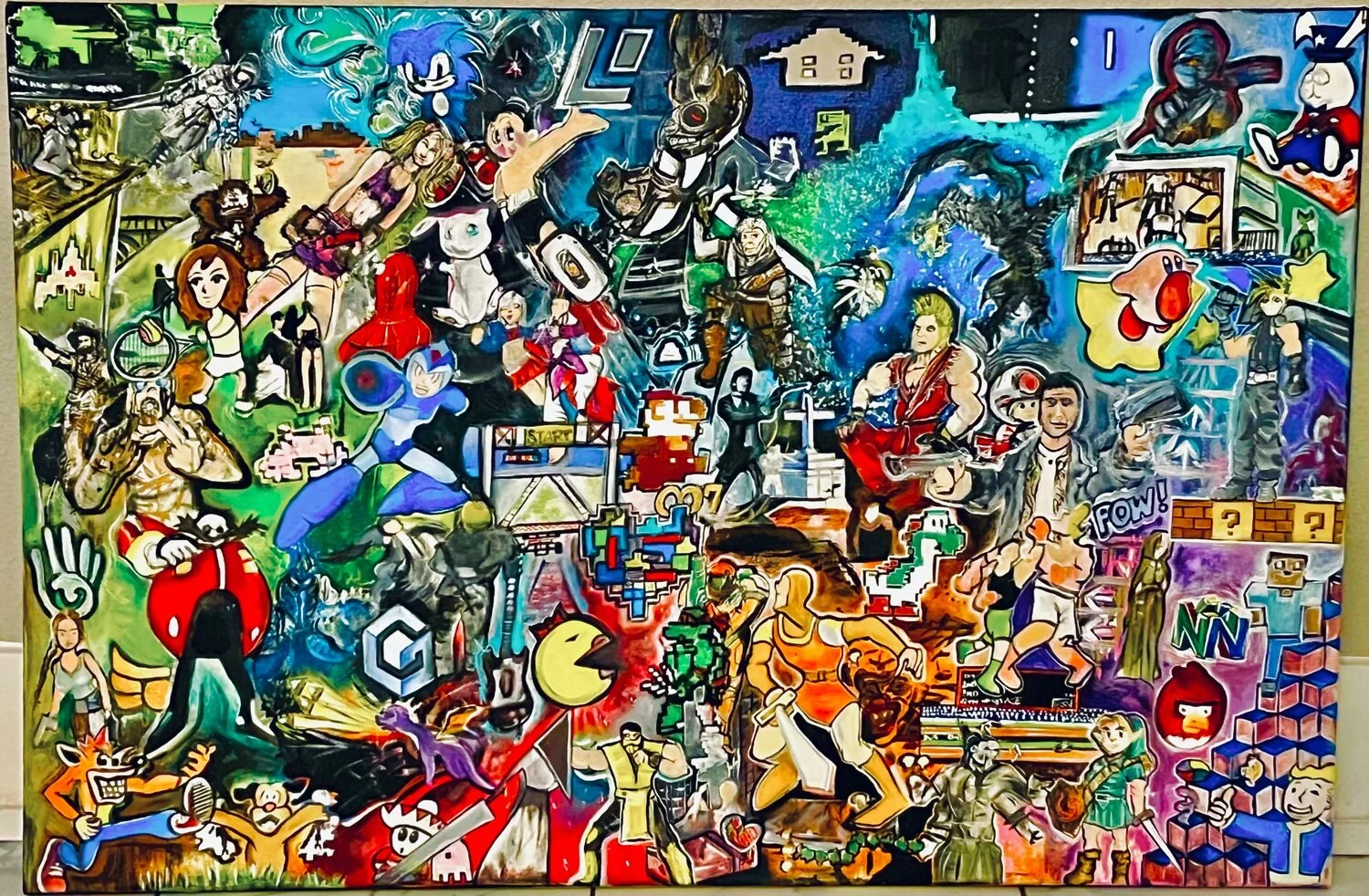 Through the Decades by Jaymie Monastirsky
24 x 36 Mixed Media
$1,200
EMAIL:  agentjaymie@gmail.com