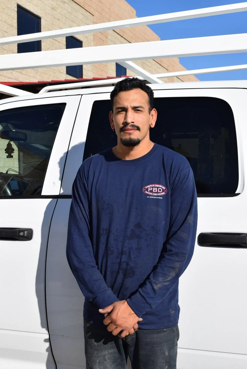 Portrait of Ernesto Reyes, Shop Technician