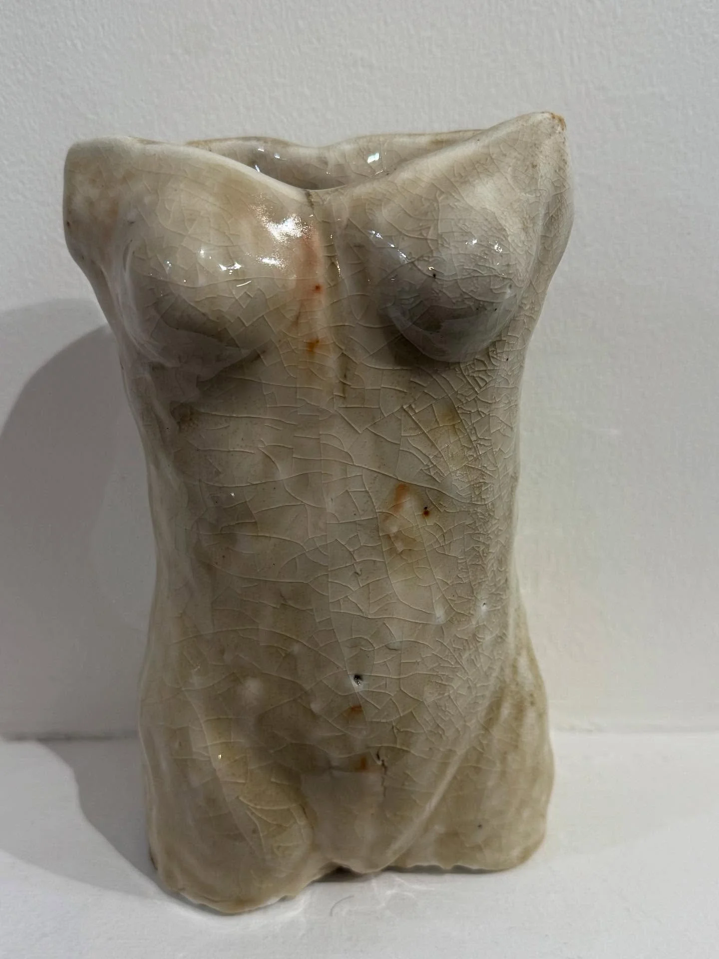 Mandy Henson
Untitled
Porcelain, glaze, natural wood ash
8 x 5 x 4 in. | 20.32 × 12.70 × 10.16 cm
Hands and Minds in Celebration: A Staff Exhibition
Featuring works by Ayano @ayanayanon, Jeff Gomez @jeff_gomez._, Mandy Henson @mandyhens