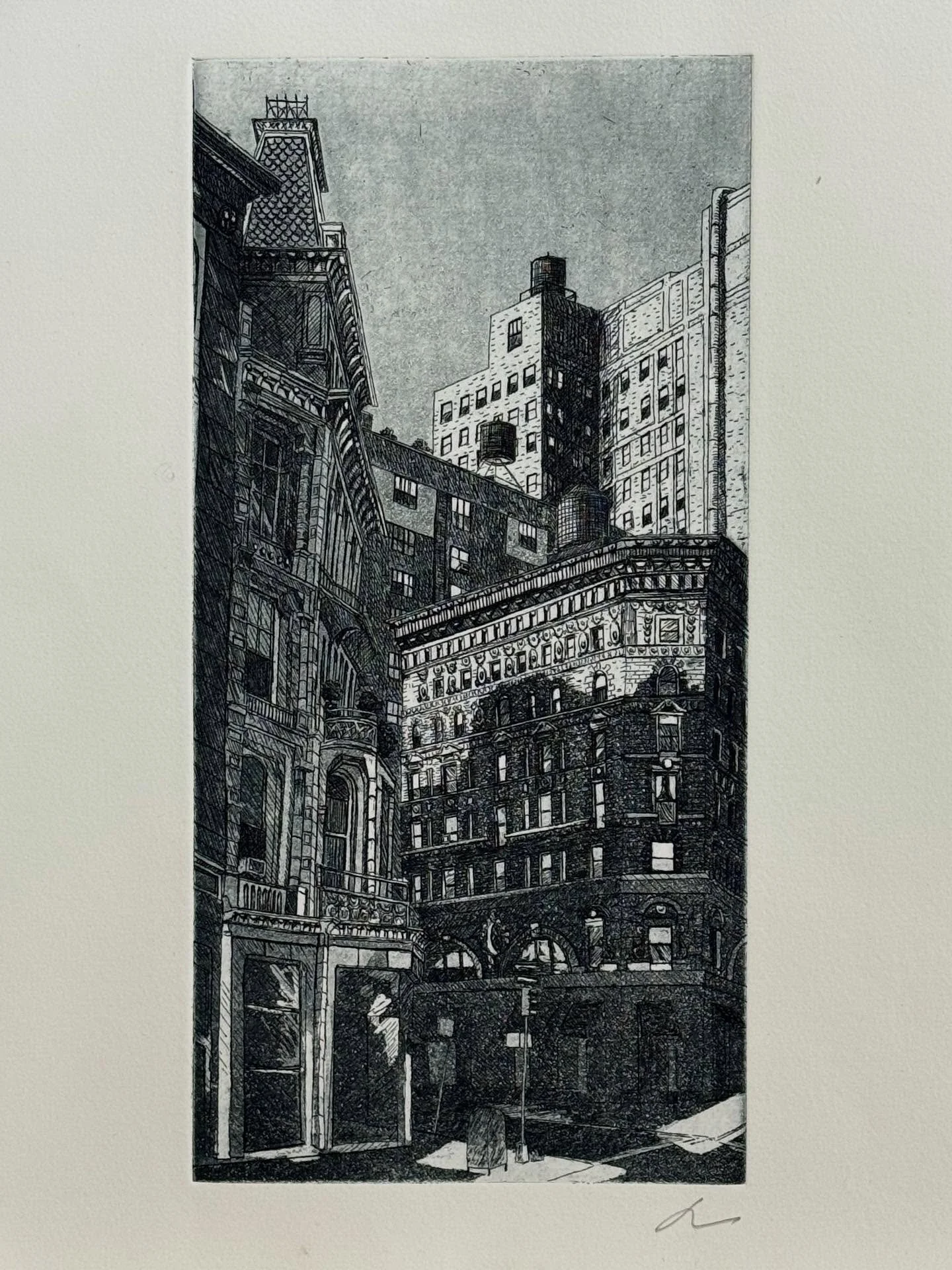 Ayano
Early 2020’s New York, 2020 (series)
Zinc plate etching, ink on paper
12 x 15 in. | 30.48 x 38.10 cm and other sizes
Hands and Minds in Celebration: A Staff Exhibition
Featuring works by Ayano @ayanayanon, Jeff Gomez @jeff_gomez._, Mand