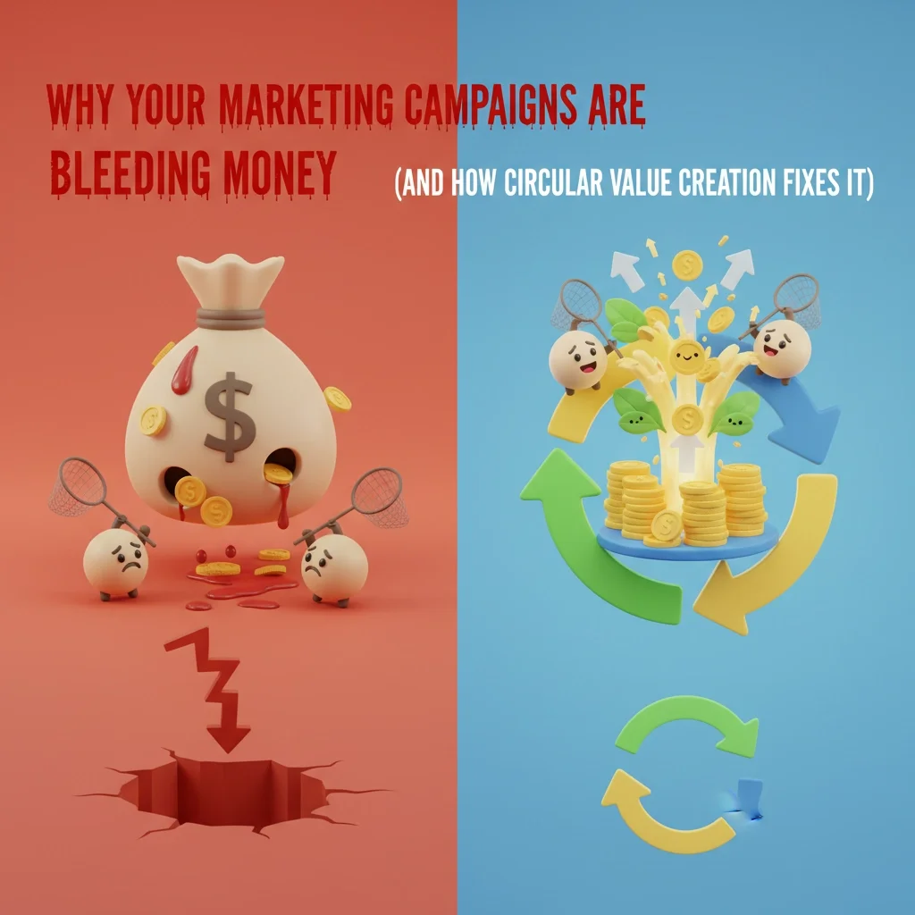 Why Your Marketing Campaigns Are Bleeding Money (And How Circular Value Creation Fixes It)