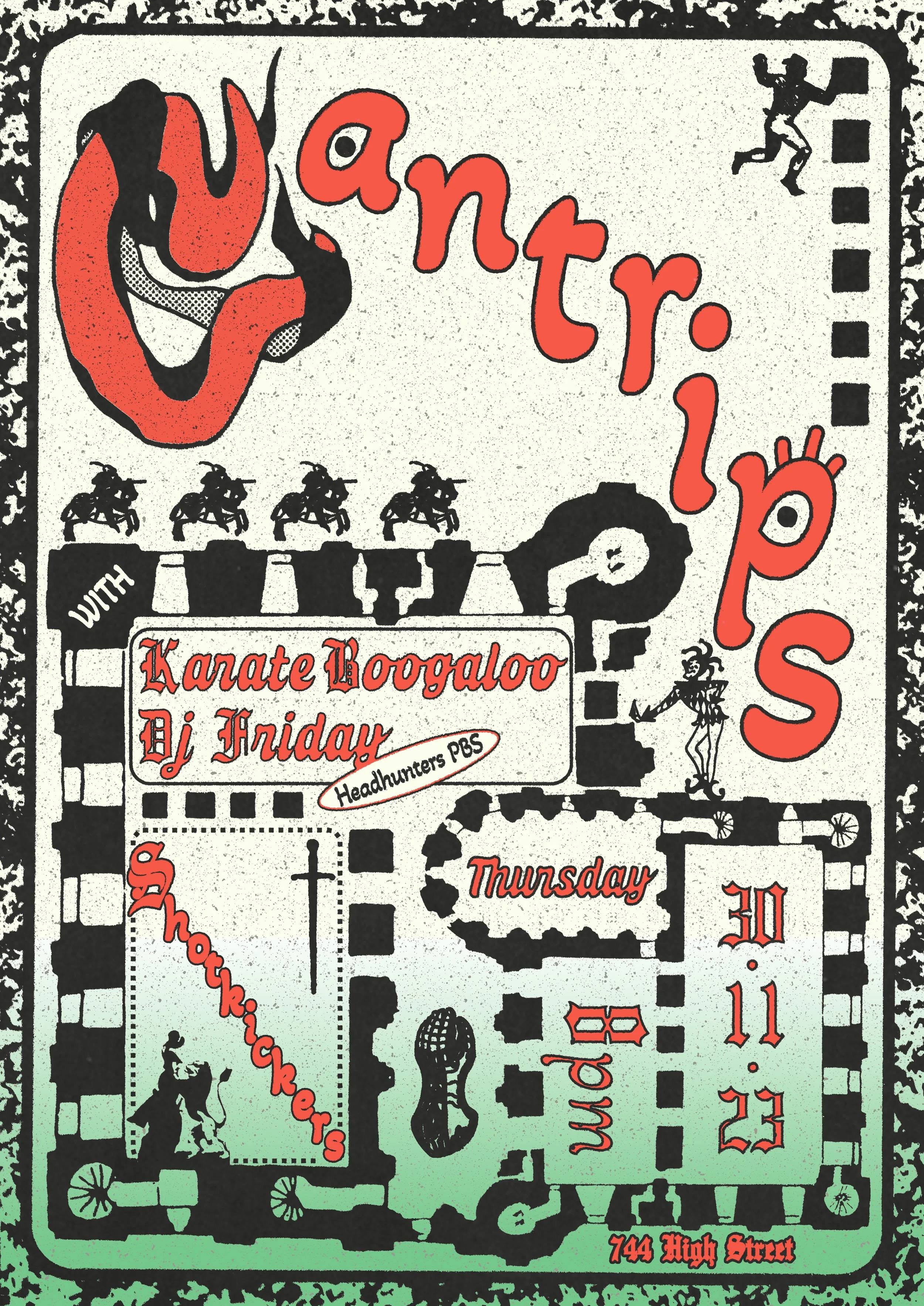 CANTRIPS supported by KARATE BOOGALOO