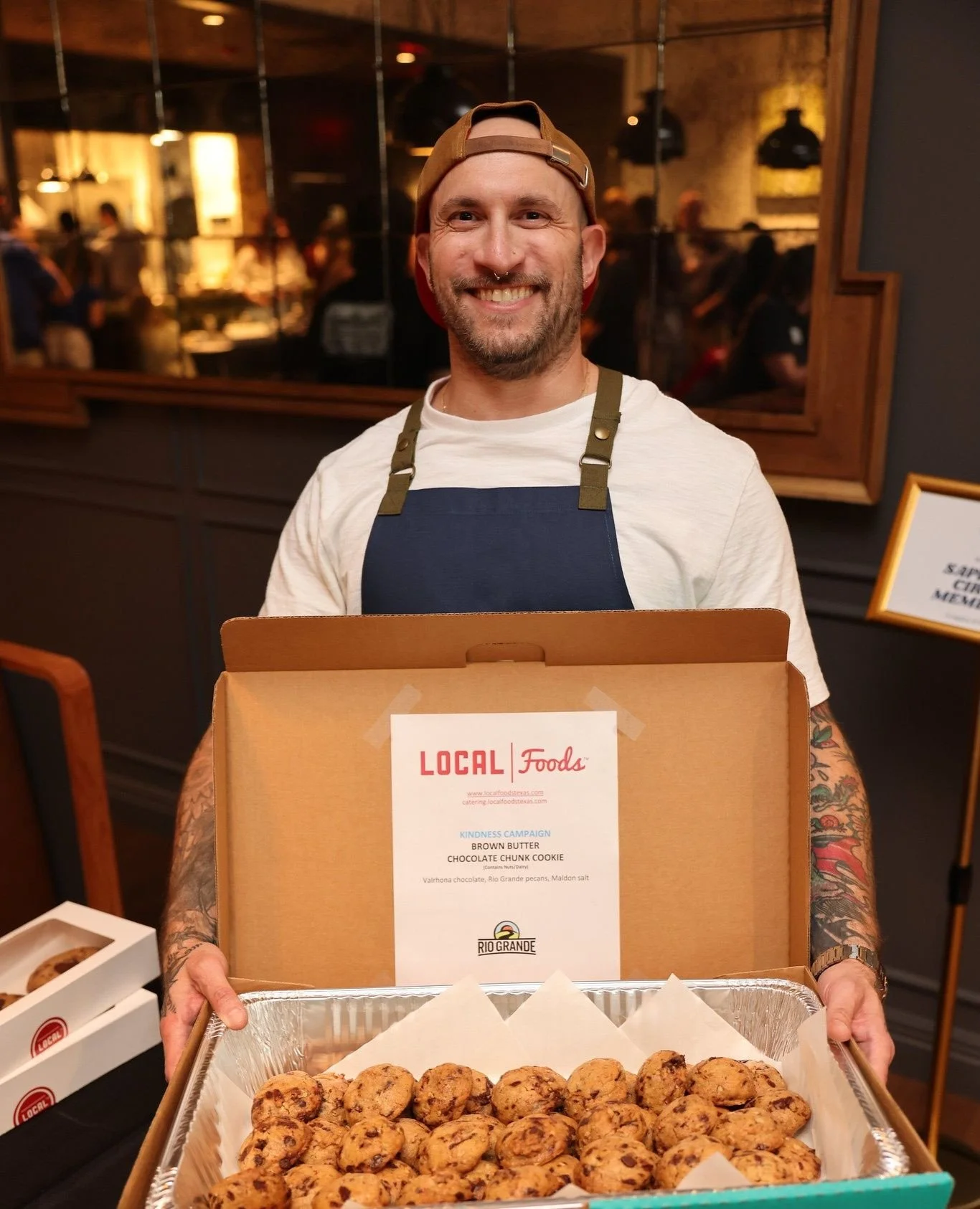 Last night was SO *sweet*! We sold-out our inaugural Kind Cookie Competition, hosted at the wonderful @thekitchen.⁠
⁠
Thank you so much to everyone who came and enjoyed the stellar cookies from @bakedbyamys, @bakery_lorraine, @kurtyscookies, @sugar_l