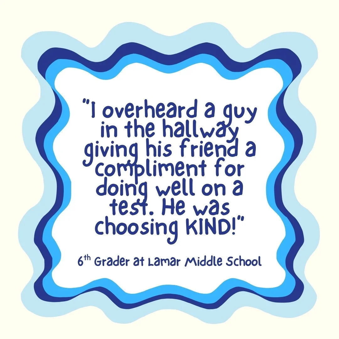 Kindness is contagious! 💬💛⁠
⁠
Middle and high school students everywhere are playing #KindnessOverheard for World Kindness Day &mdash; sharing the awesome, everyday moments of kindness they witness.⁠
⁠
Join the fun! Post your story with #KindnessOv