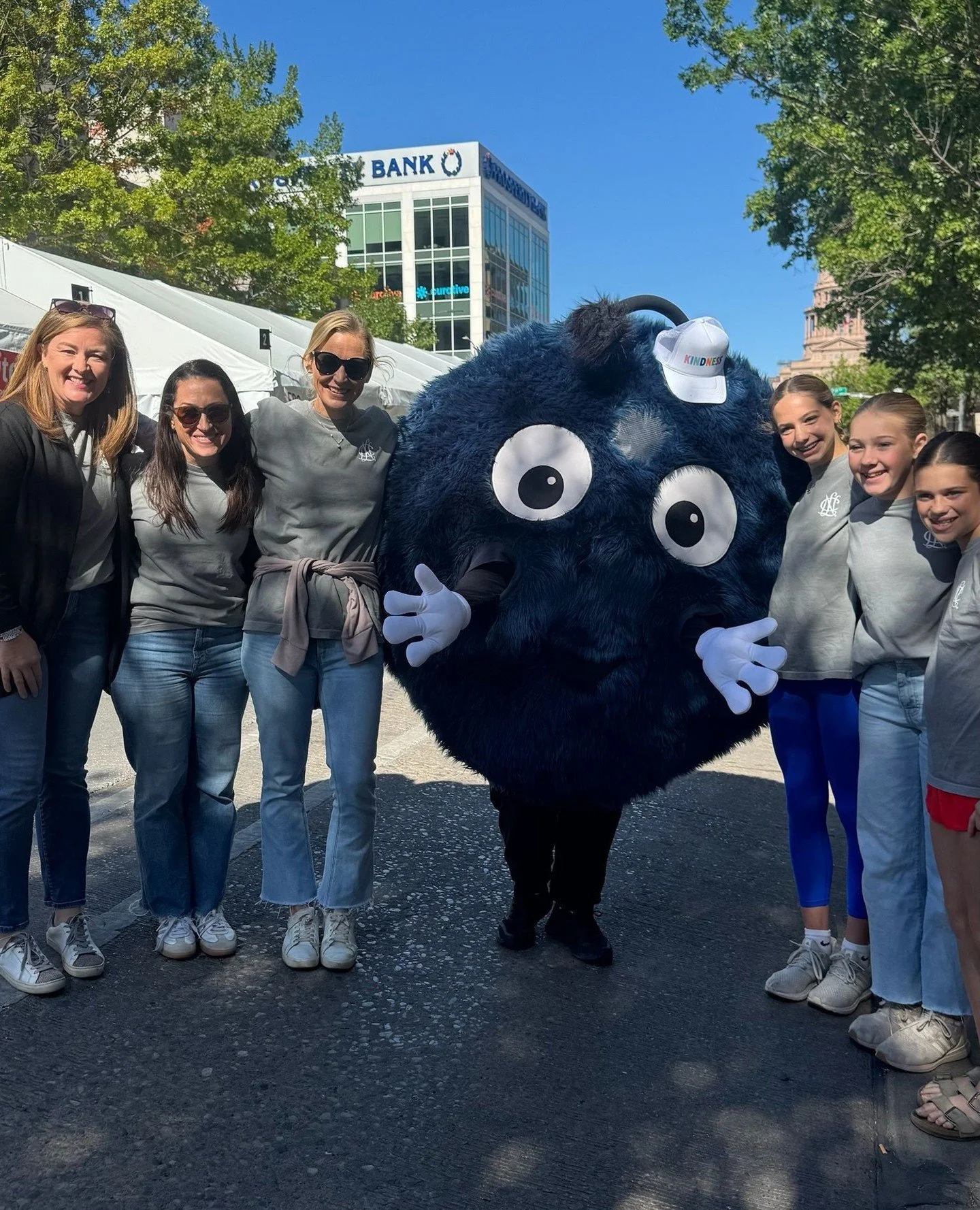 We came. We read. We kindness-ed. 💛⁠
⁠
Donated 160+ books at @texasbookfest and loved every minute of sharing Enoughie&rsquo;s big-hearted message at the children&rsquo;s tent!