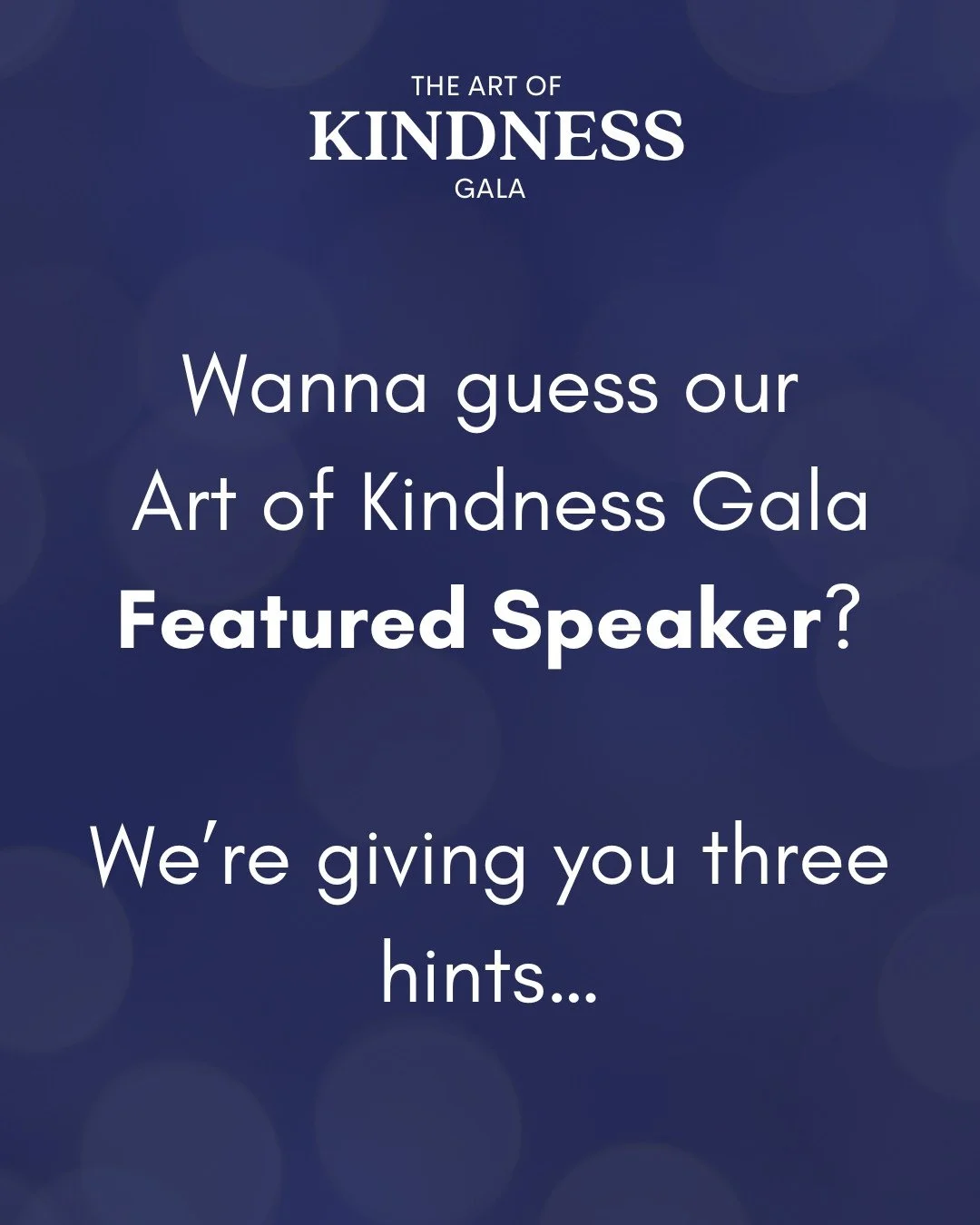 BIG NEWS COMING MONDAY 👀⁠
⁠
Our 2025 Featured Speaker is someone whose voice is shaping today&rsquo;s conversations. Can you guess who it is? Here are your clues&hellip;⁠
⁠
1️⃣ He&rsquo;s a New York Times bestselling author.⁠
2️⃣ He has over 10 mill