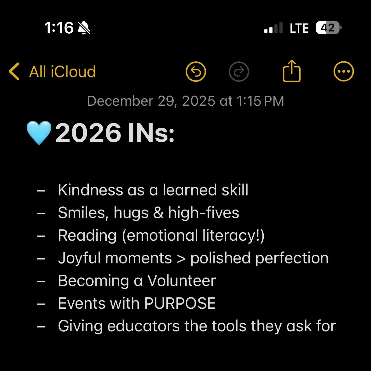 2026!!!!! 

Looking forward to all the MAGIC of the new year, and so thankful for your shared commitment to supporting our kiddos ❣️ 

KINDNESS IS IN!