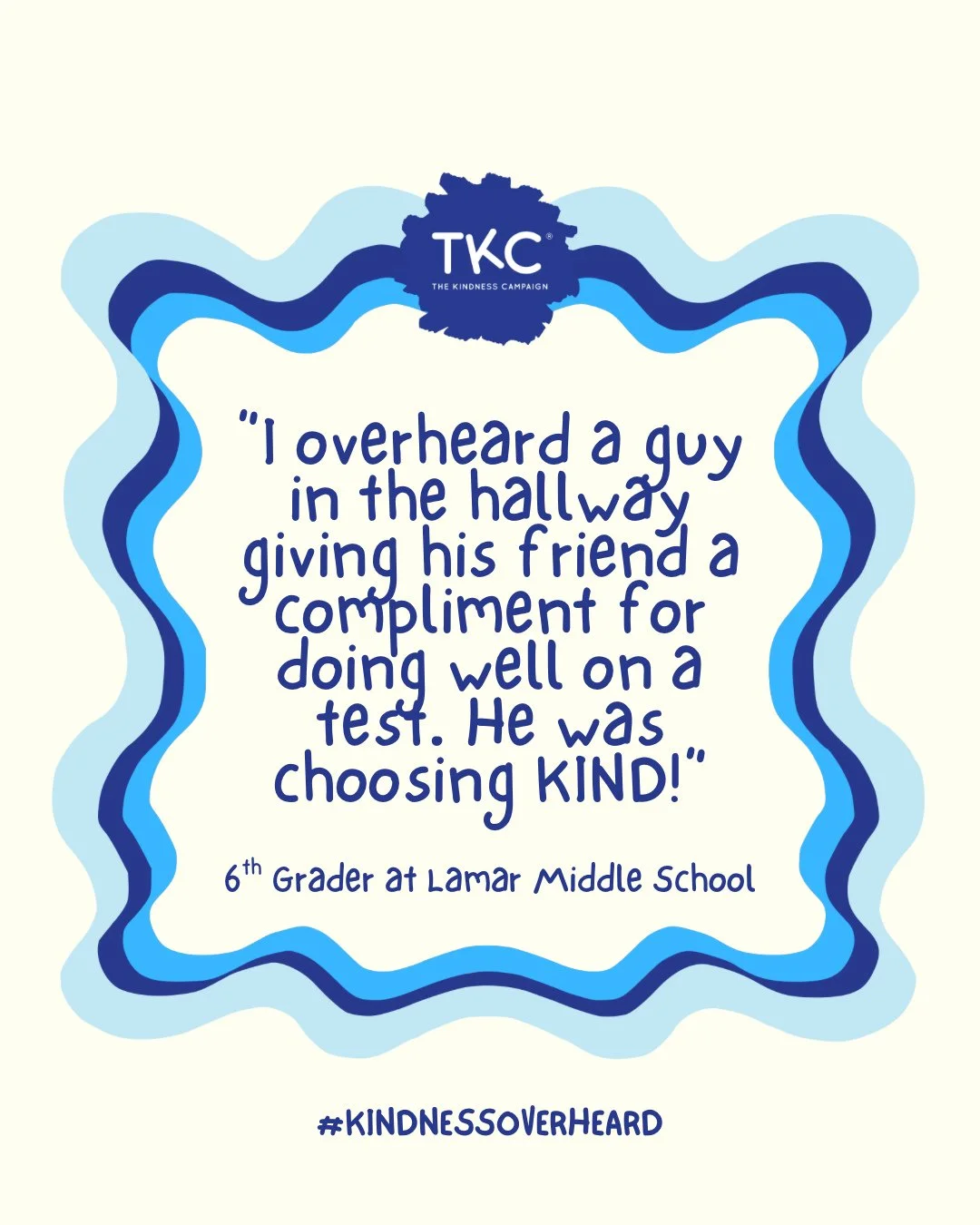 Last year, for World Kindness Day, we had middle and high schoolers share with us some acts of kindness they overheard. ⁠
⁠
It was such a treat to have the opportunity to reach the older crowd of children for this year's program, and it was incredibl